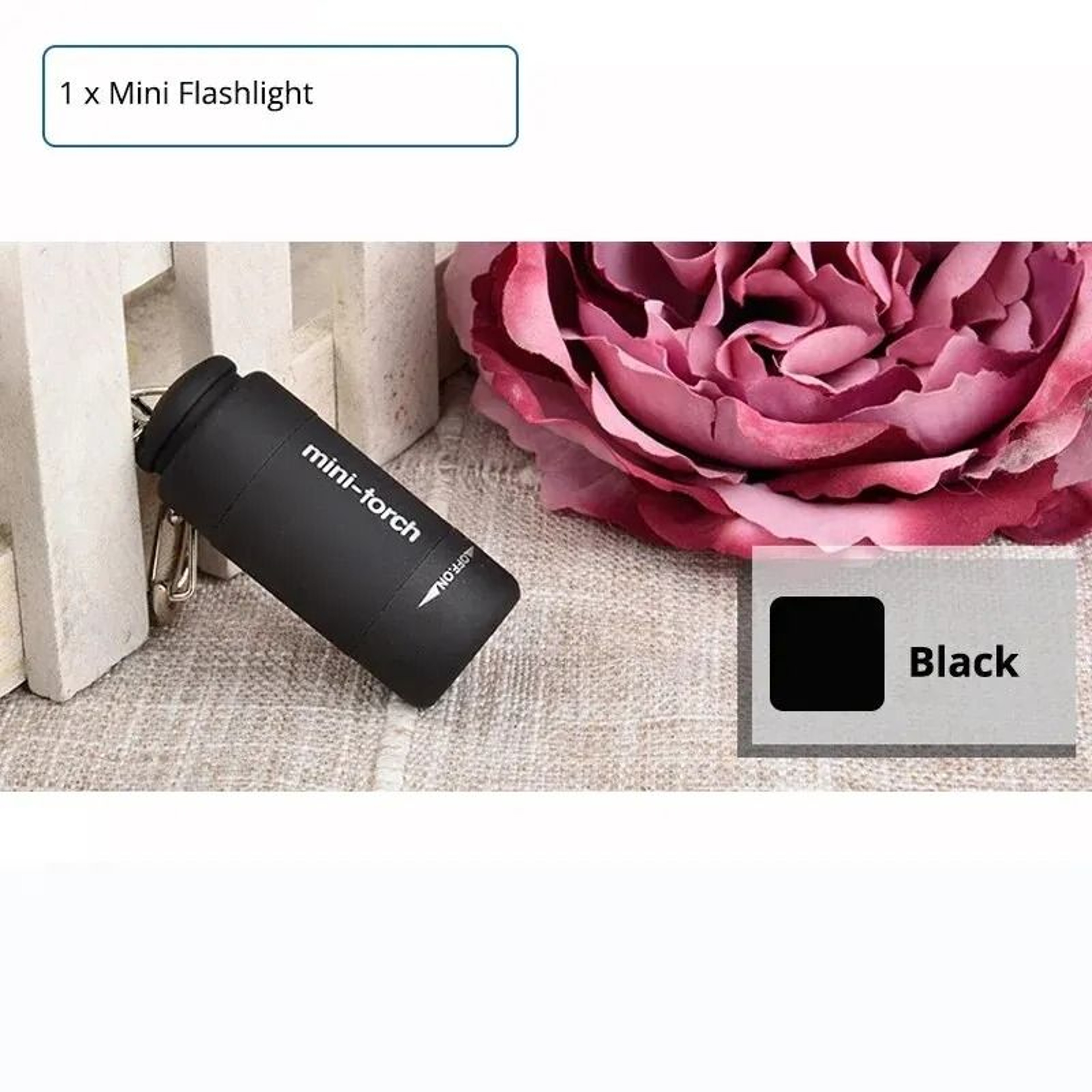 Ultralight Mini Keychain Flashlight And Finger Light 6