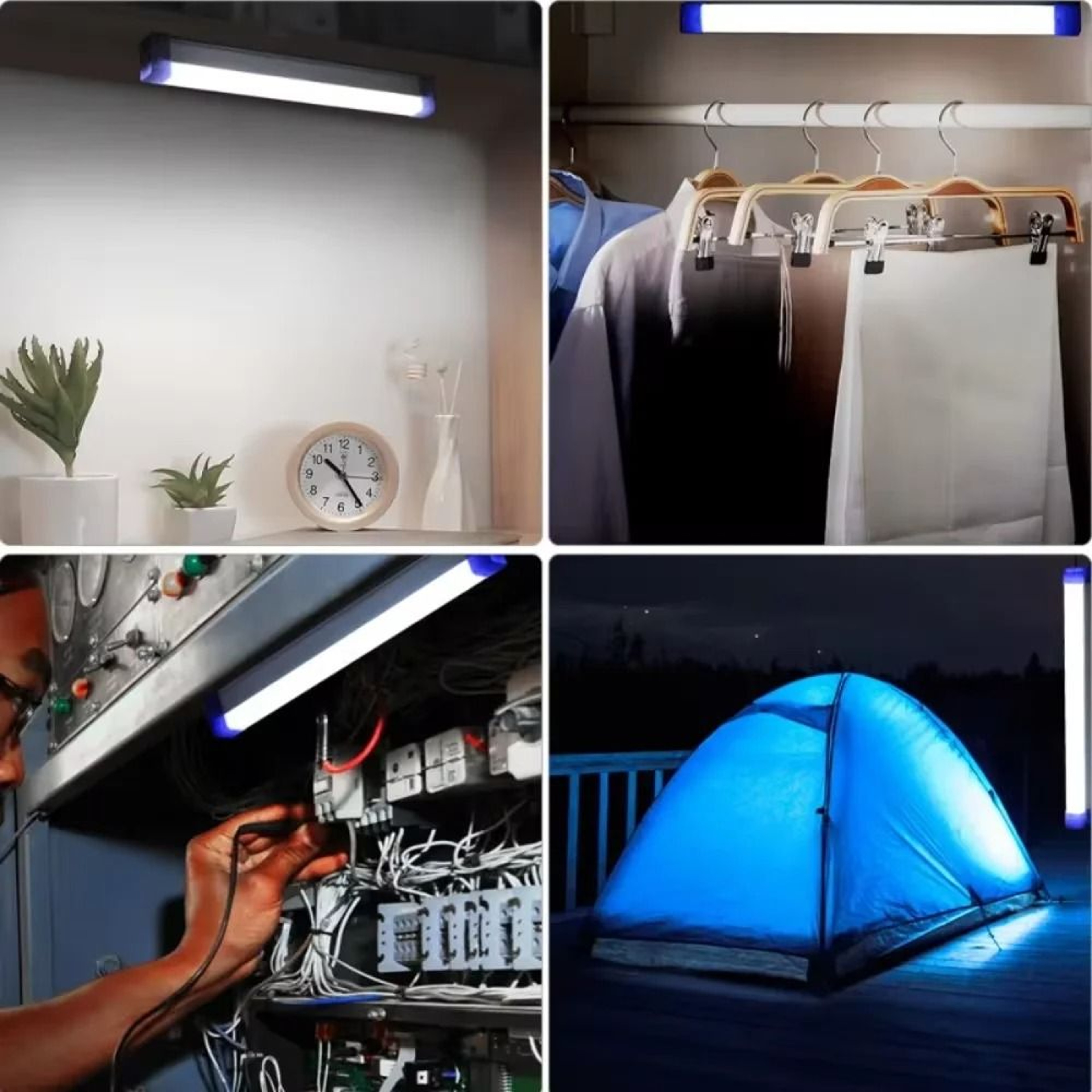 Portable Magnetic LED Tube Camping Light 4