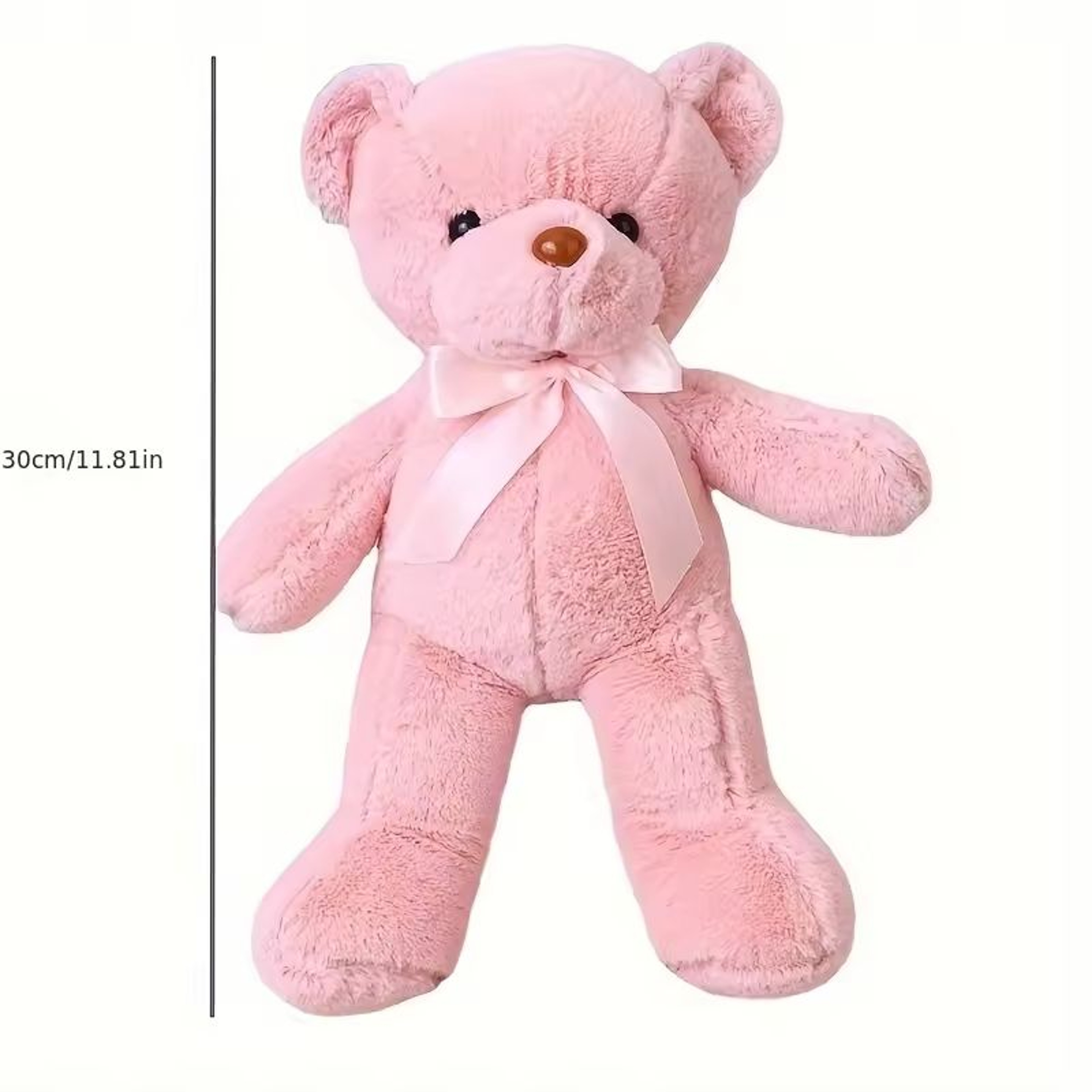 Charming Ribbon Teddy Bear  Premium Soft Plush Toy For Gifting  Decor 7