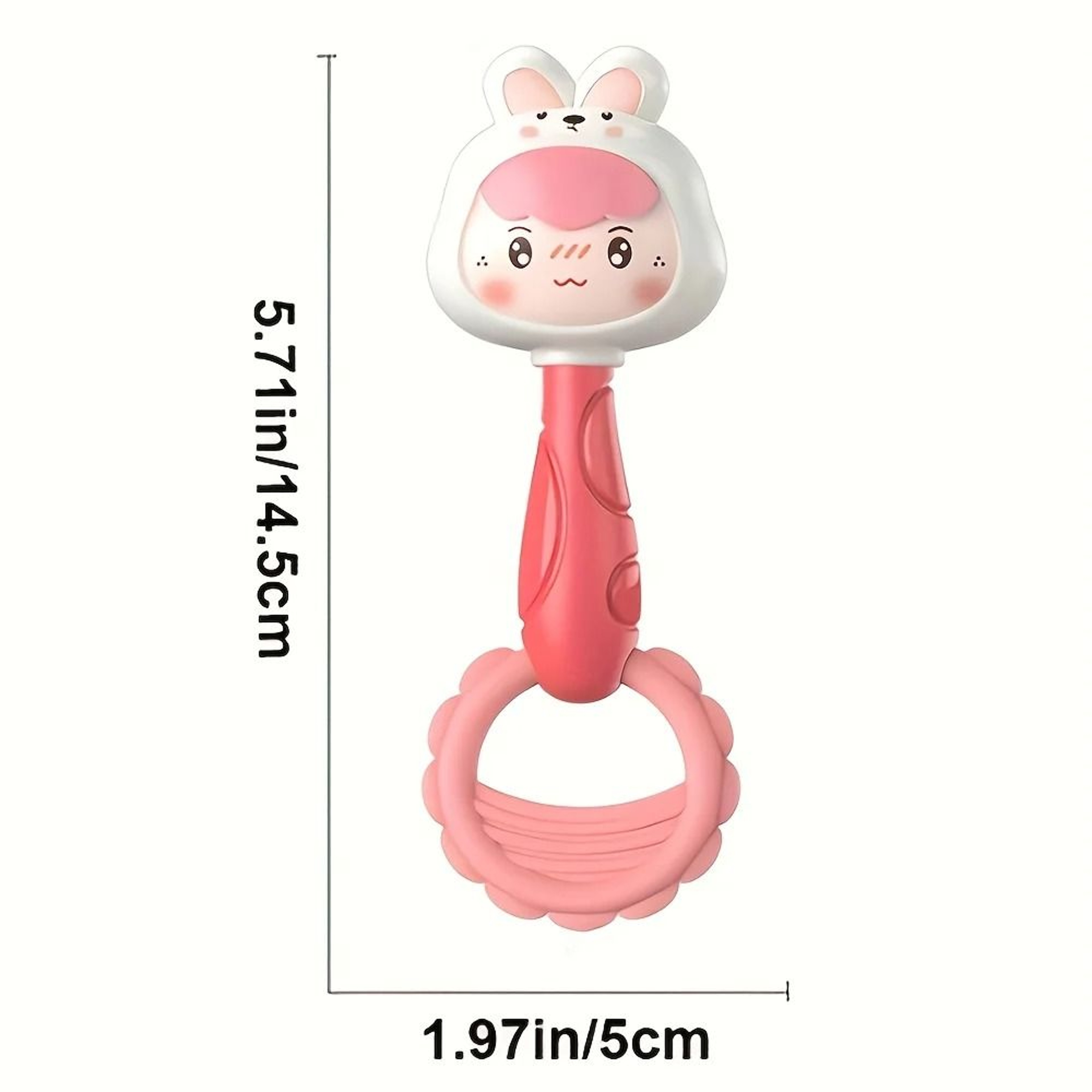 Soft Sensory Hand Chime Toy  Interactive Animal Plush For Early Development 1