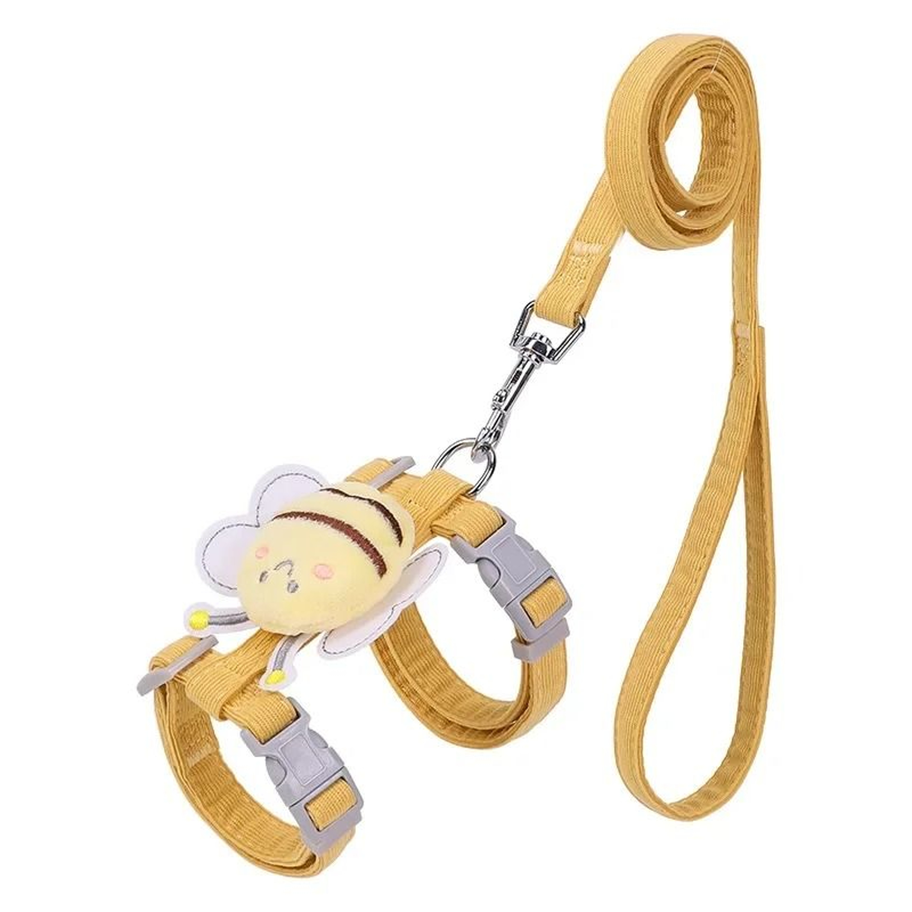 Adjustable Pet Harness  Leash Set  Soft Comfort Walking Gear For Cats  Small Dogs 3