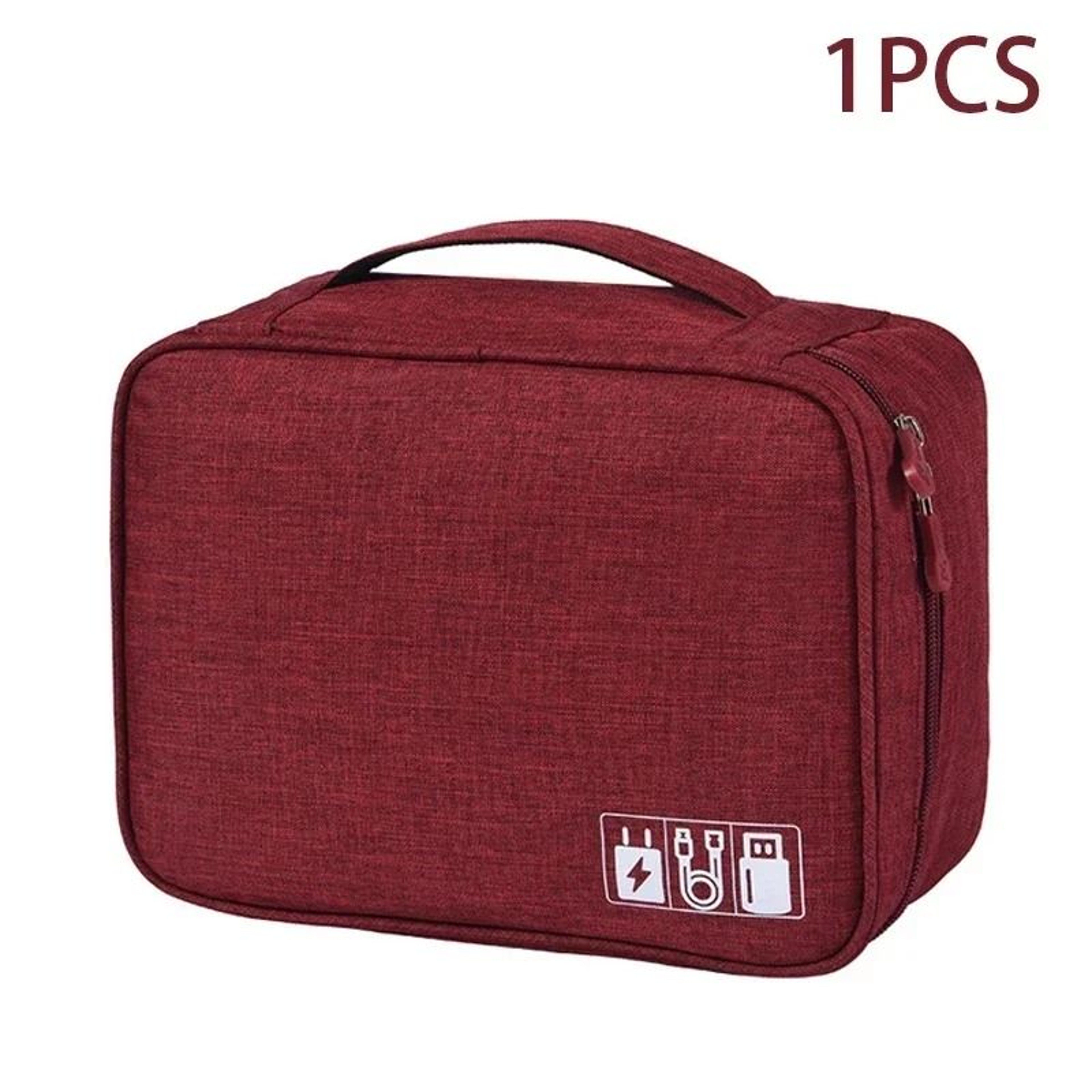 Portable Travel Electronic Organizer  Waterproof Digital Storage Bag For Cables Chargers  Tech Acce 11