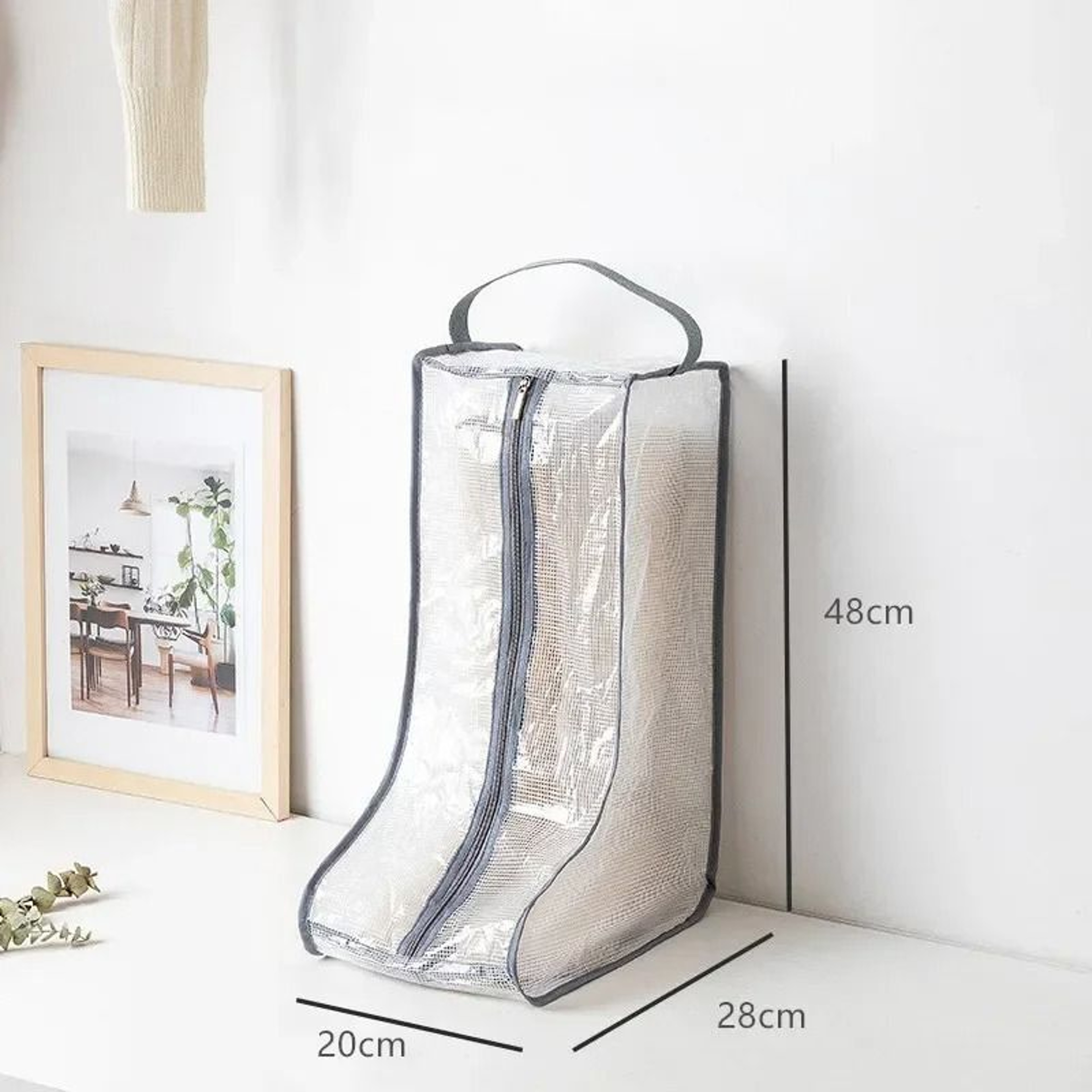 Portable Fashion Shoe Storage Bags  DustProof Travel Organizer For High Heels  Riding Boots 7