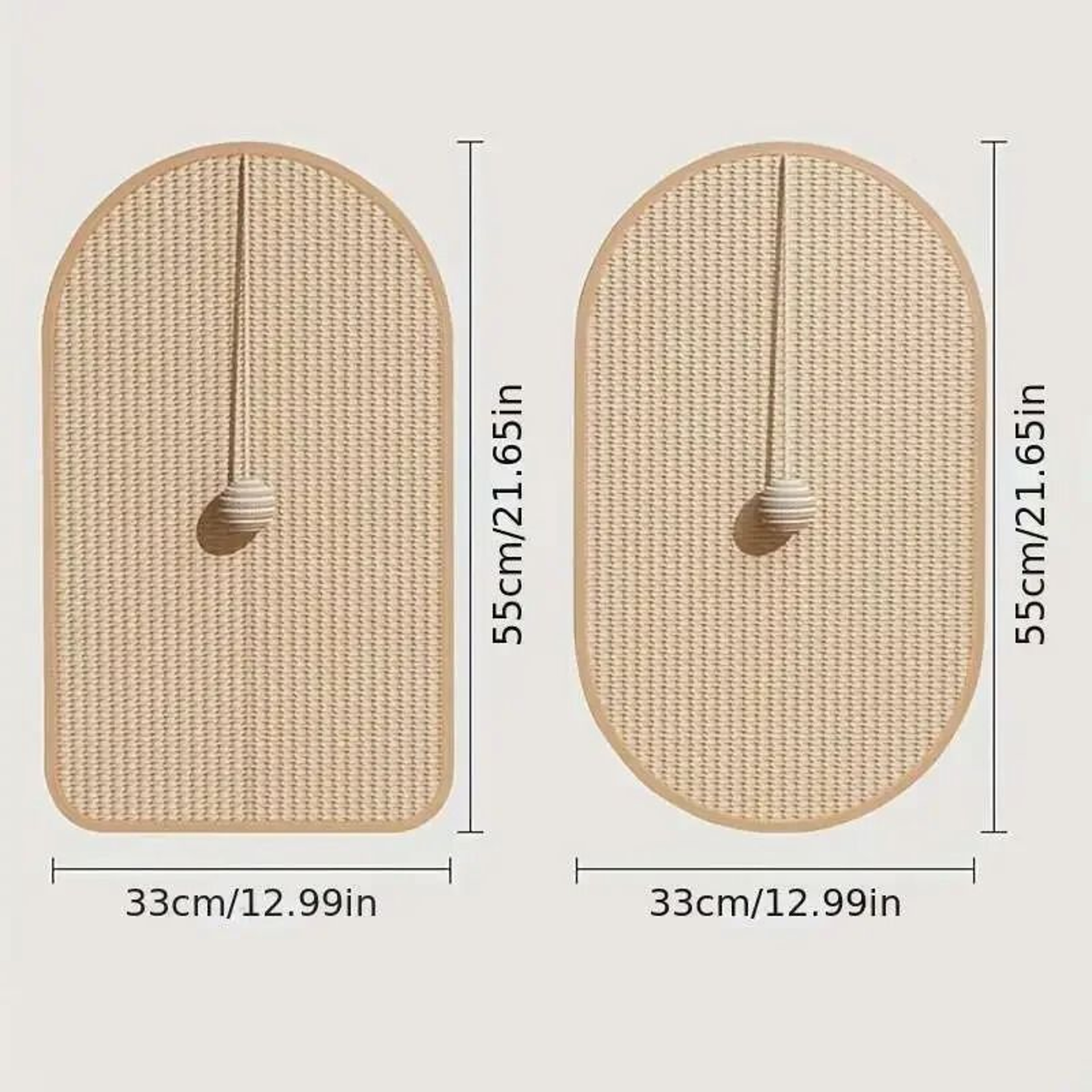 Durable Sisal Cat Scratch Pads  SelfAdhesive Wall  Furniture Protector 5