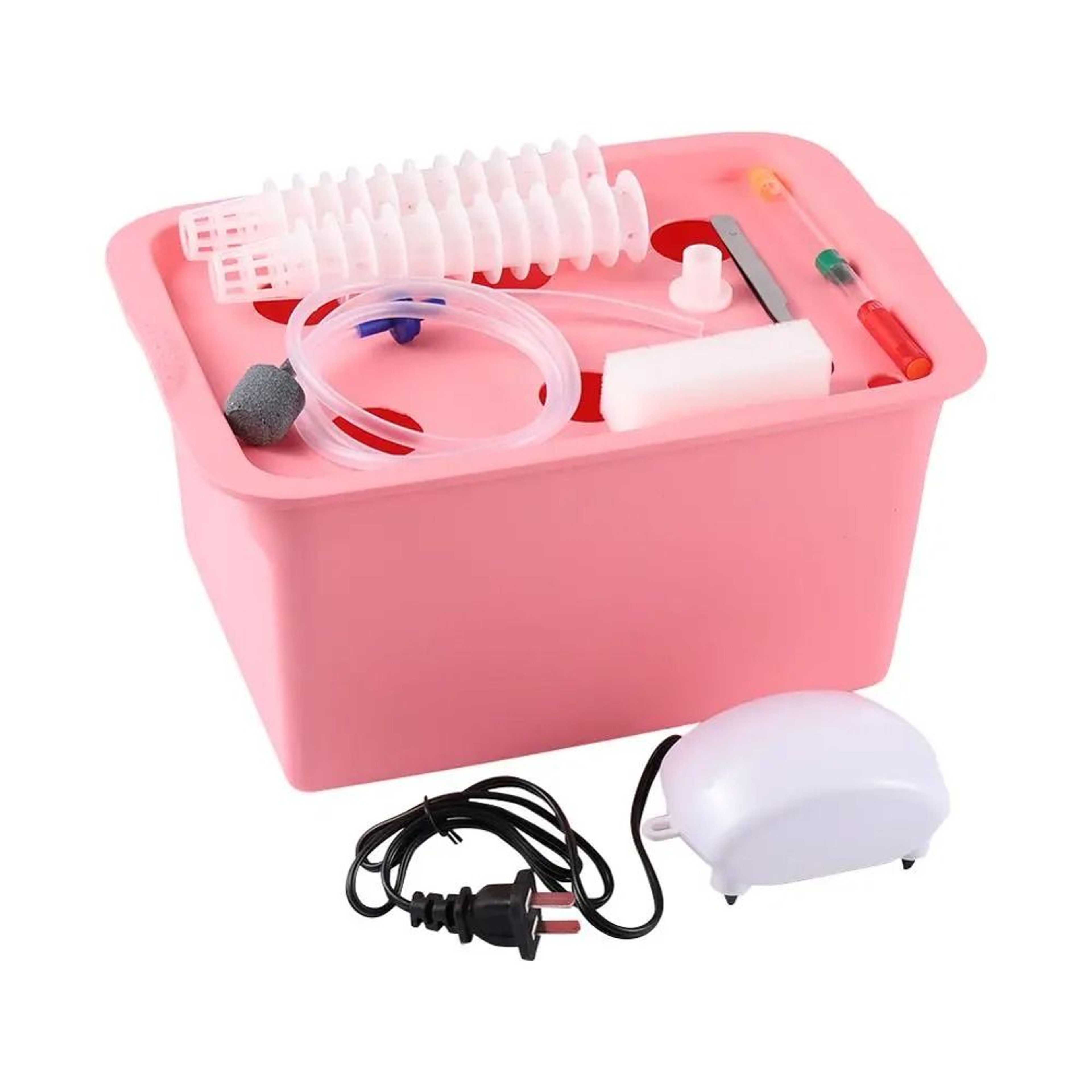 6Hole Indoor Hydroponic Growth Kit  Smart Deep Water Culture Garden Box 2