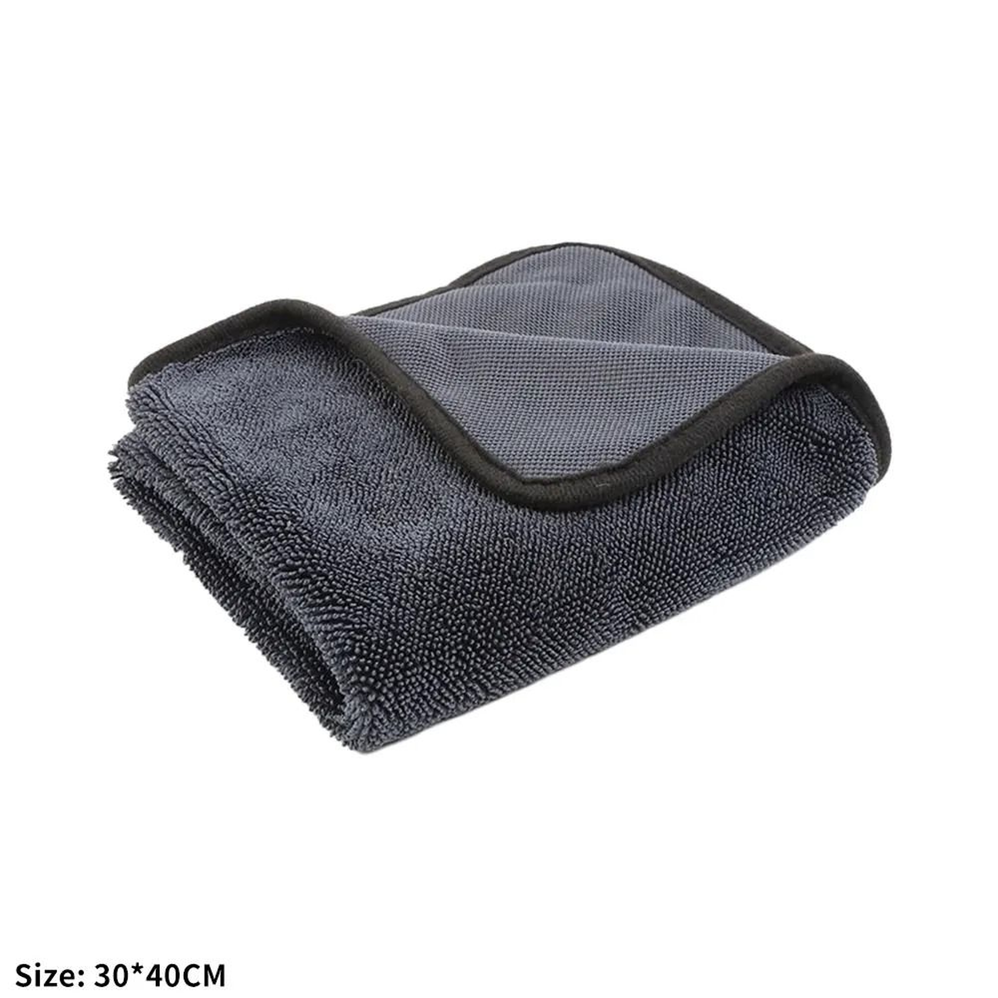 Shiny Bath Drying Towel  HighAbsorbency Twist Pile Microfiber Cloth 8