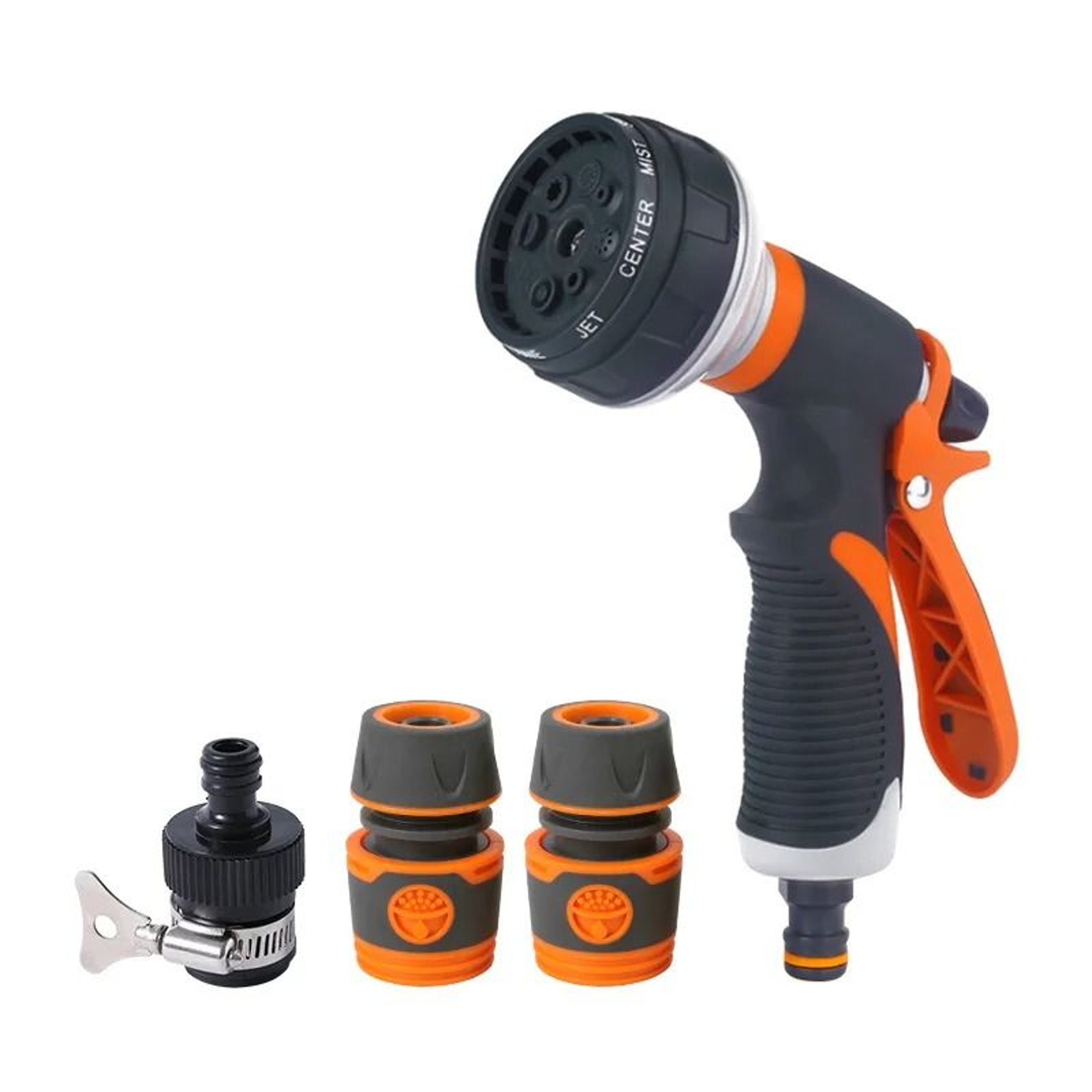 8Mode HighPressure Garden Watering Gun  Adjustable Irrigation Sprayer 11