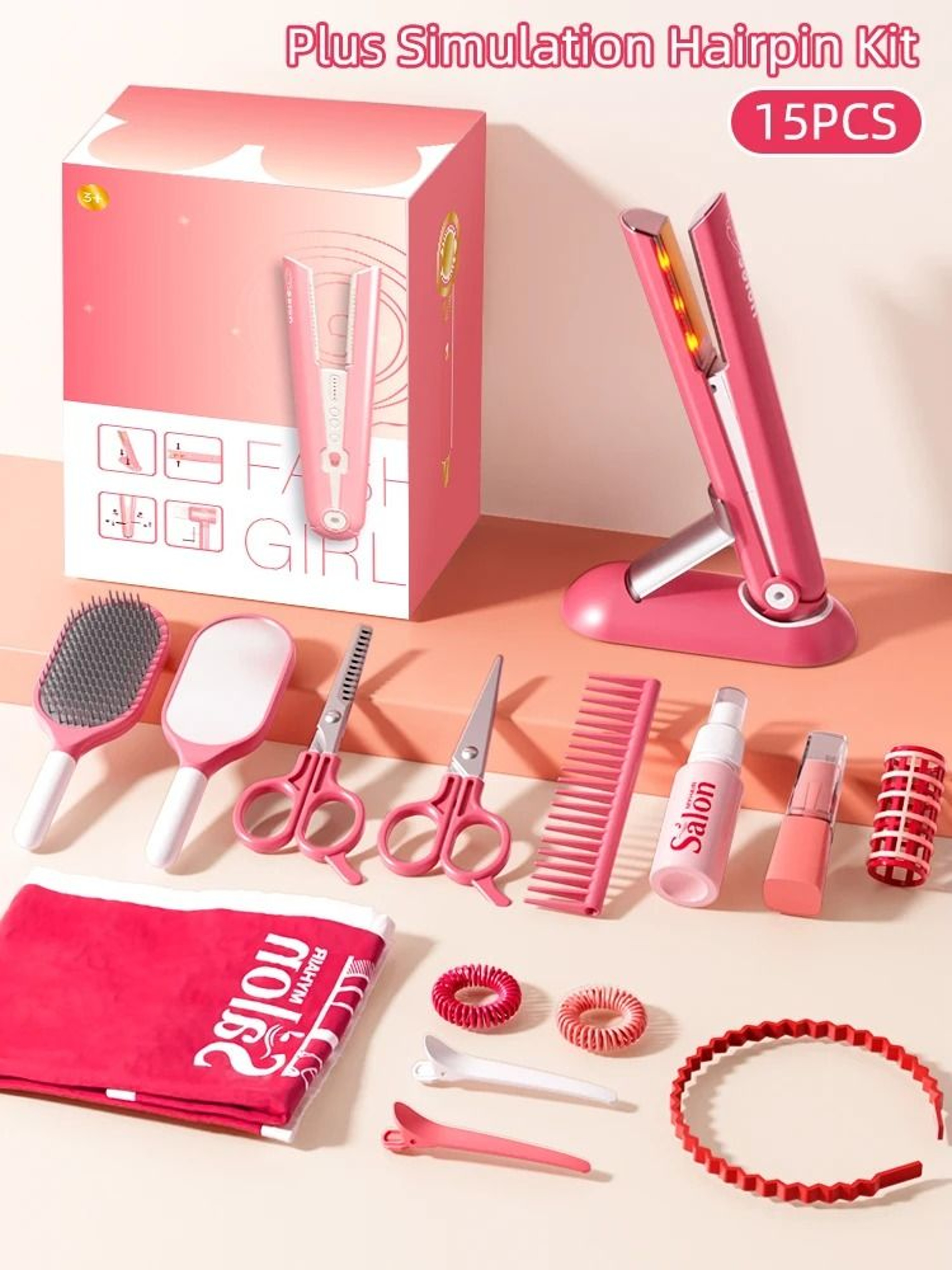 Kids Simulation Haircut And Style Play Kit 10