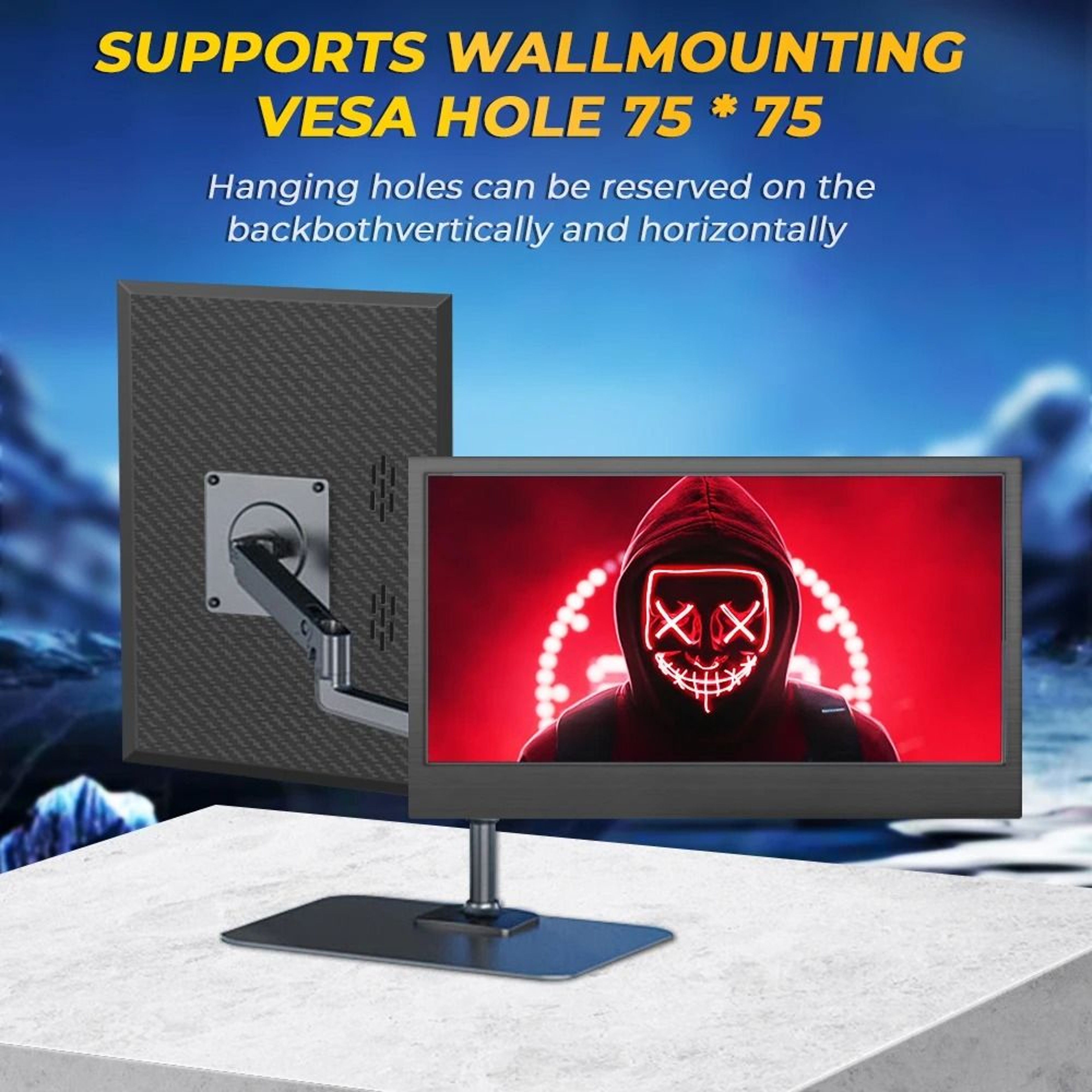 116 Inch UltraPortable Gaming And Business Monitor 1