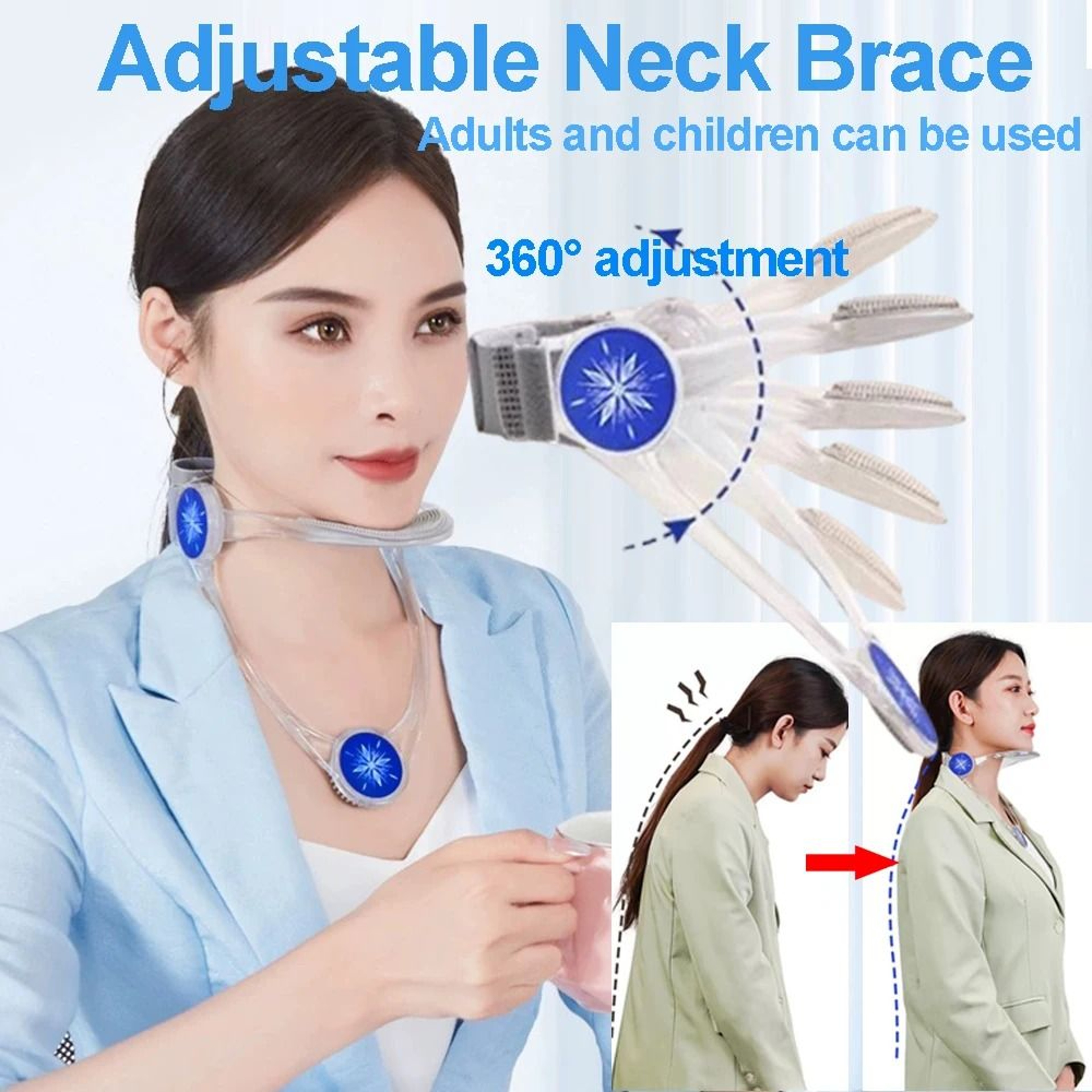 Inflatable Cervical Traction Device And Posture Corrector 6