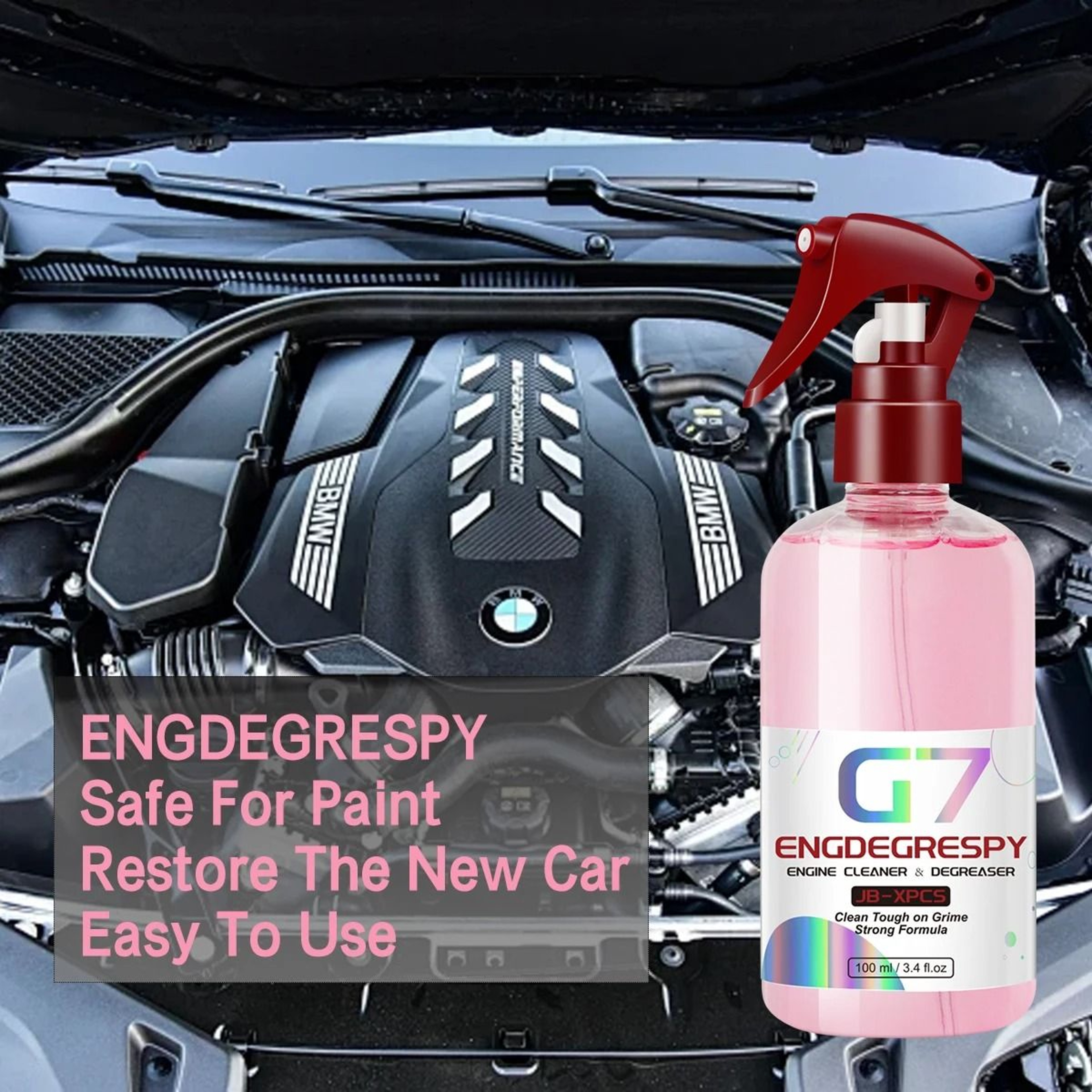 Car Engine Bay Cleaner  Powerful Decontaminant 2