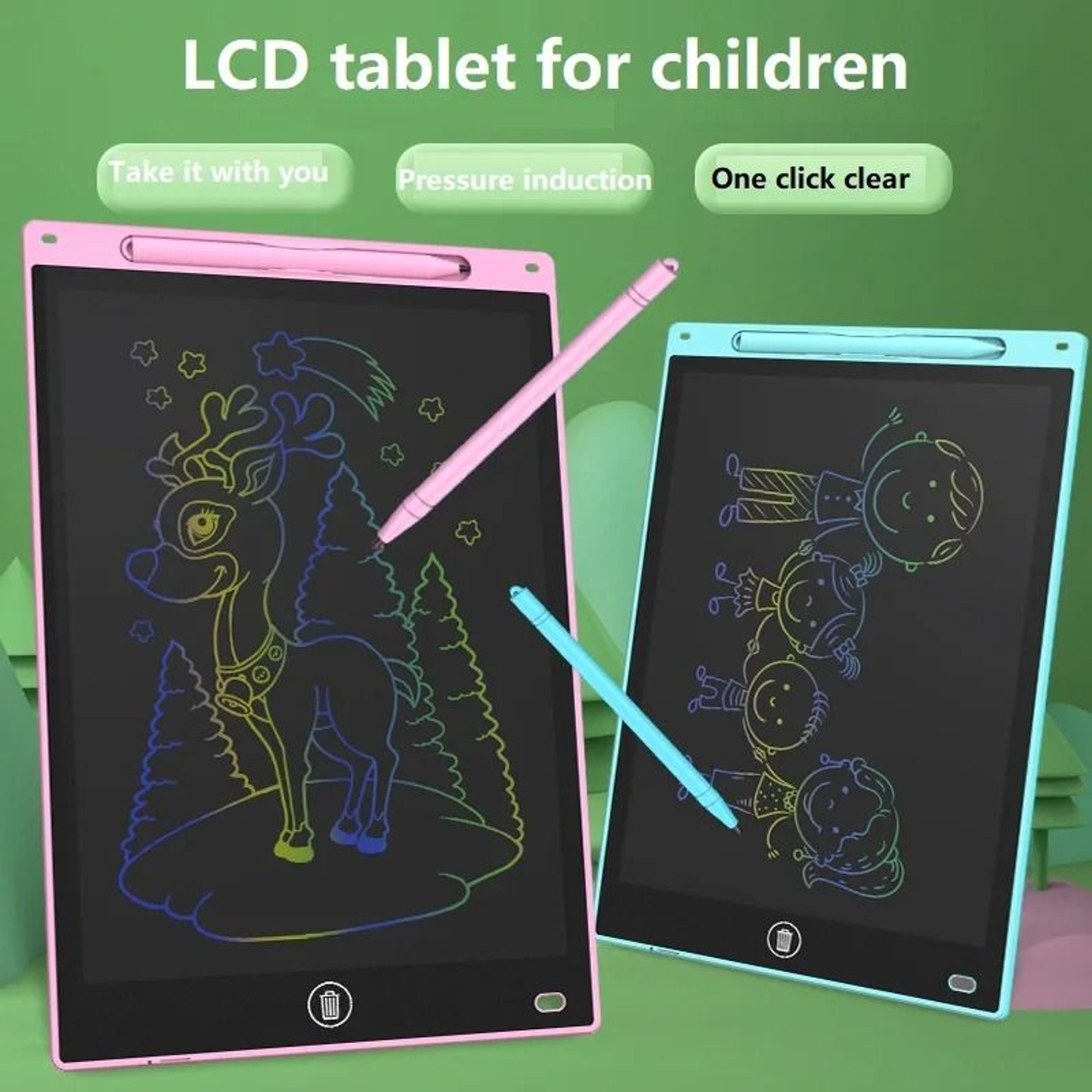 85 LCD Electronic Writing  Drawing Tablet 2