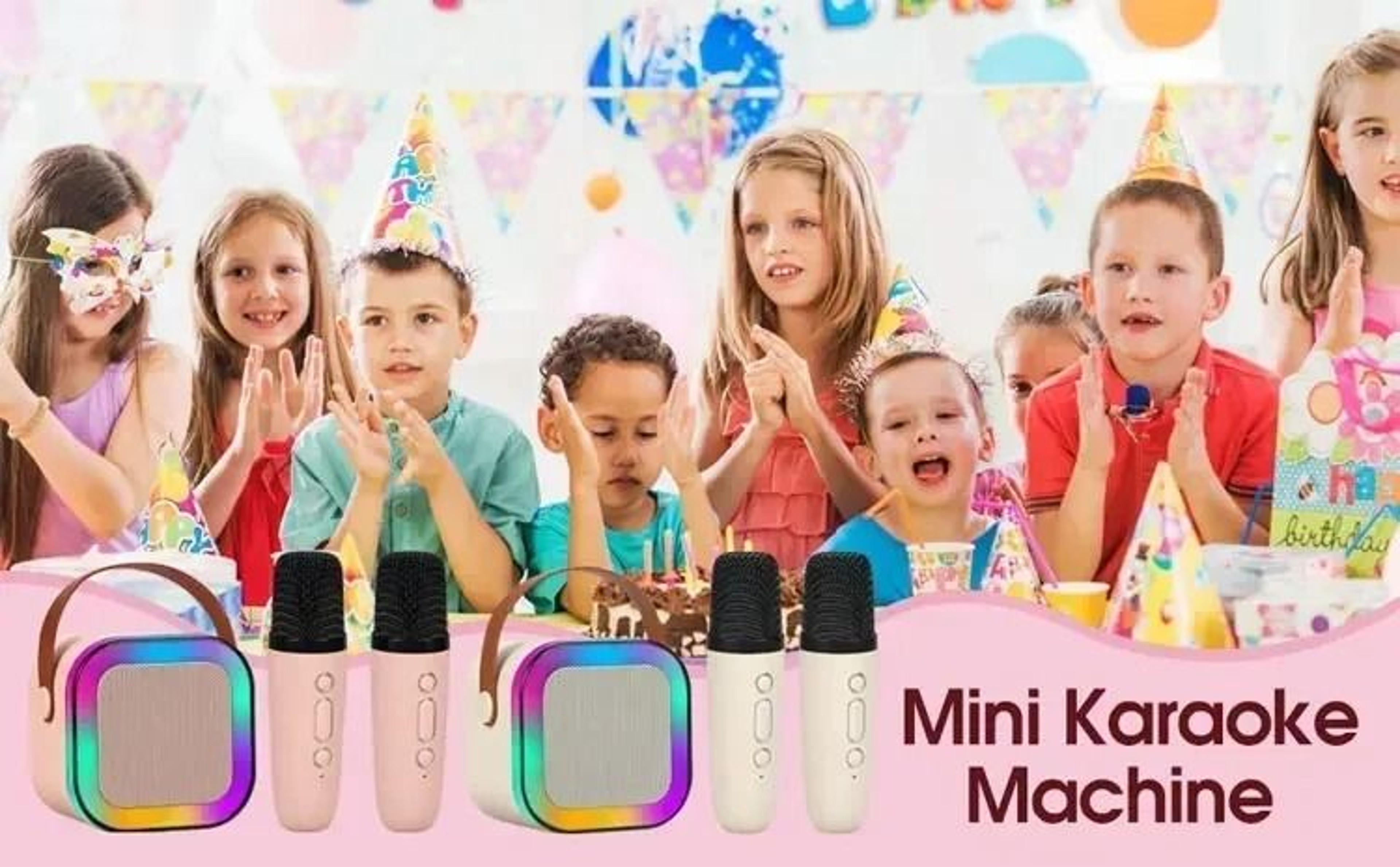 Wireless Karaoke Microphone And Bluetooth Speaker 4