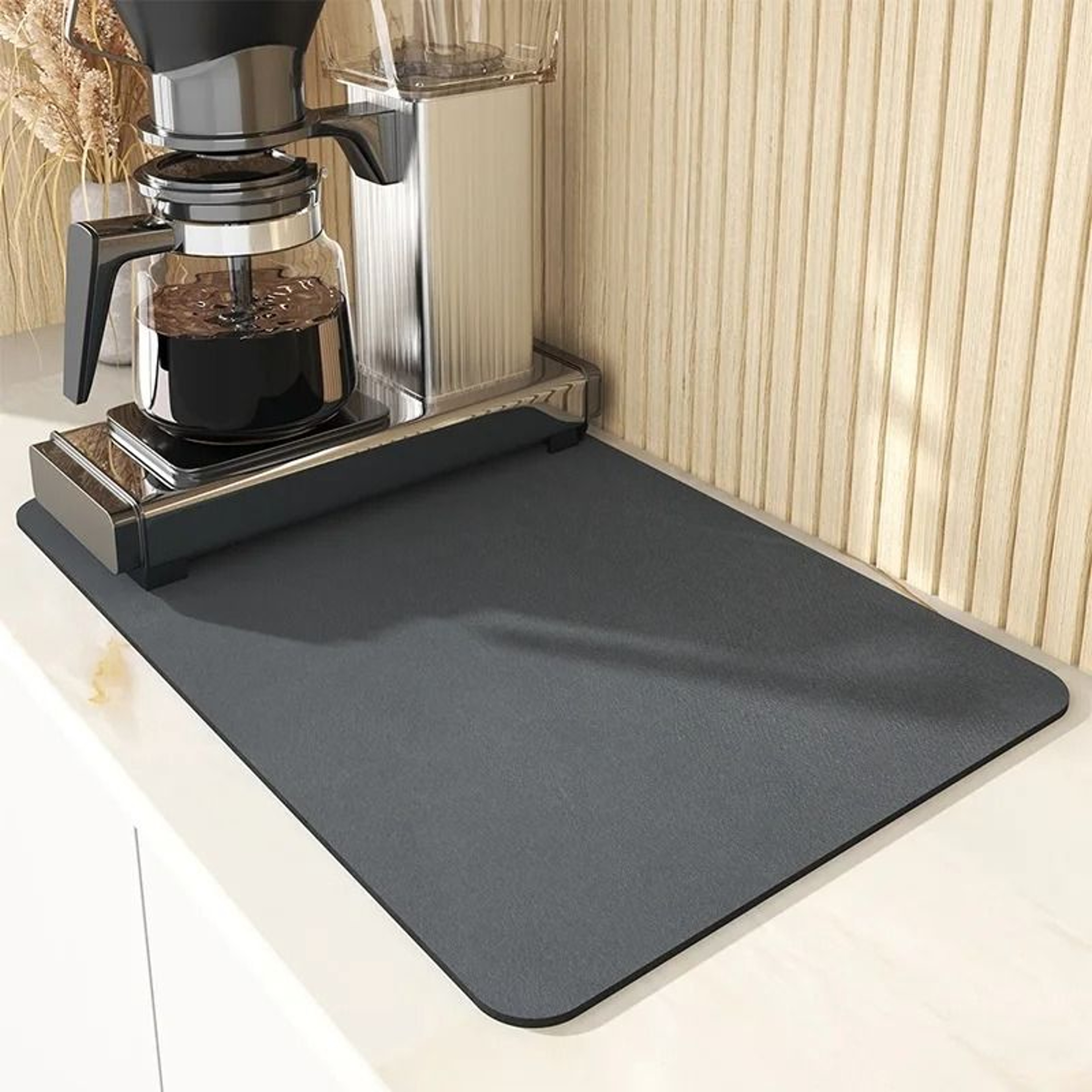 Super Absorbent QuickDry Kitchen And Coffee Mat 0