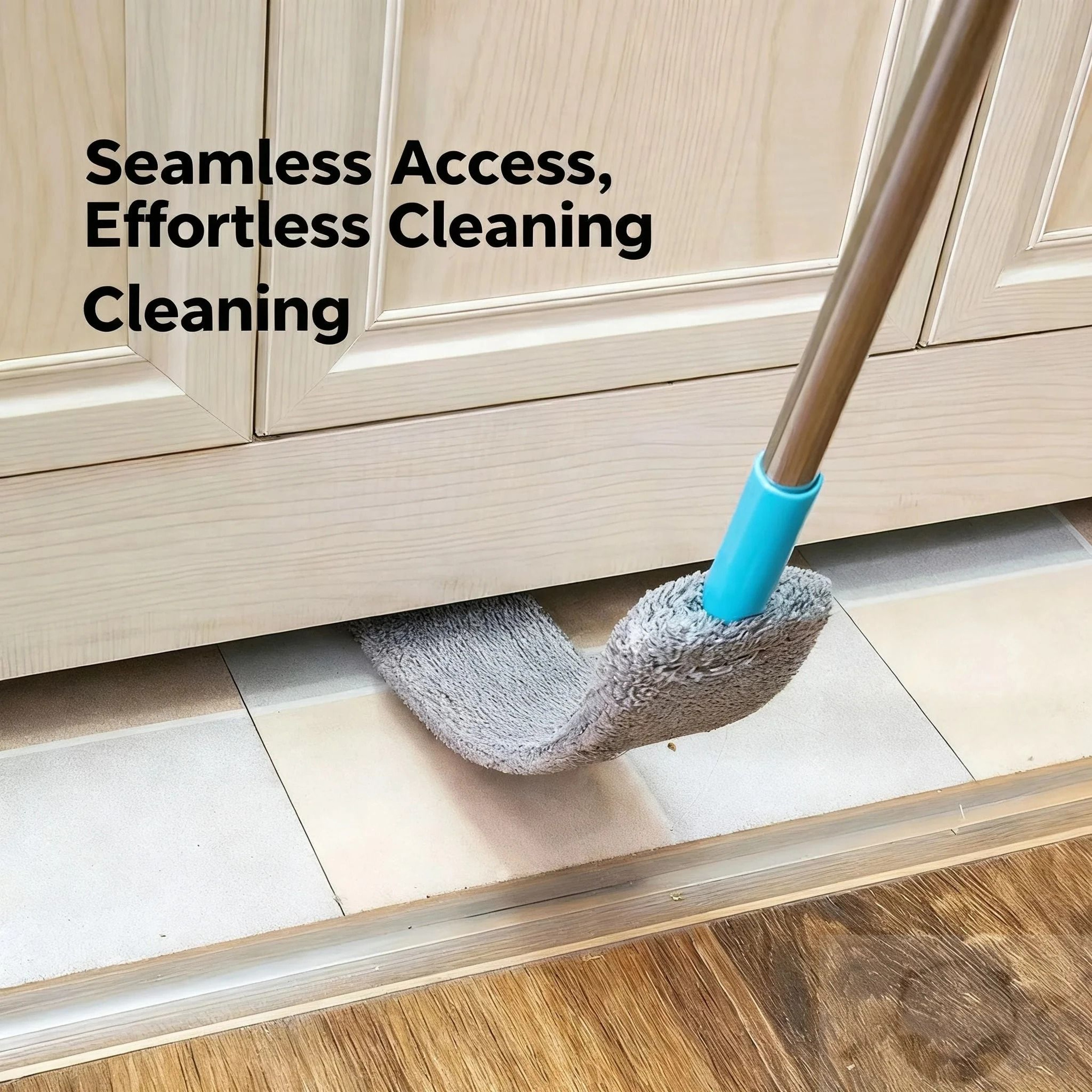 Long Handle UnderFurniture And Ceiling Dust Mop 0