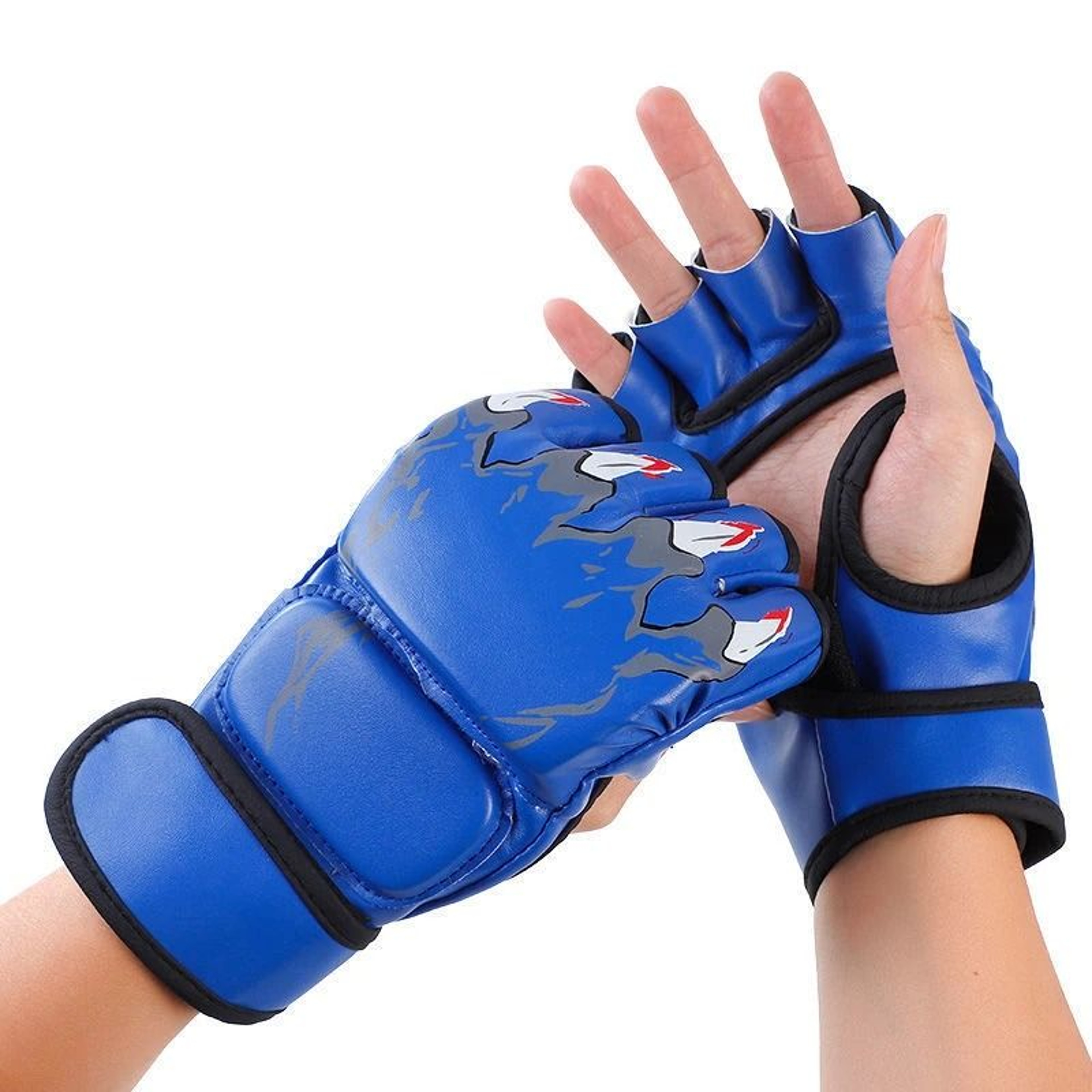 Professional HalfFinger Boxing  Taekwondo Training Gloves 3