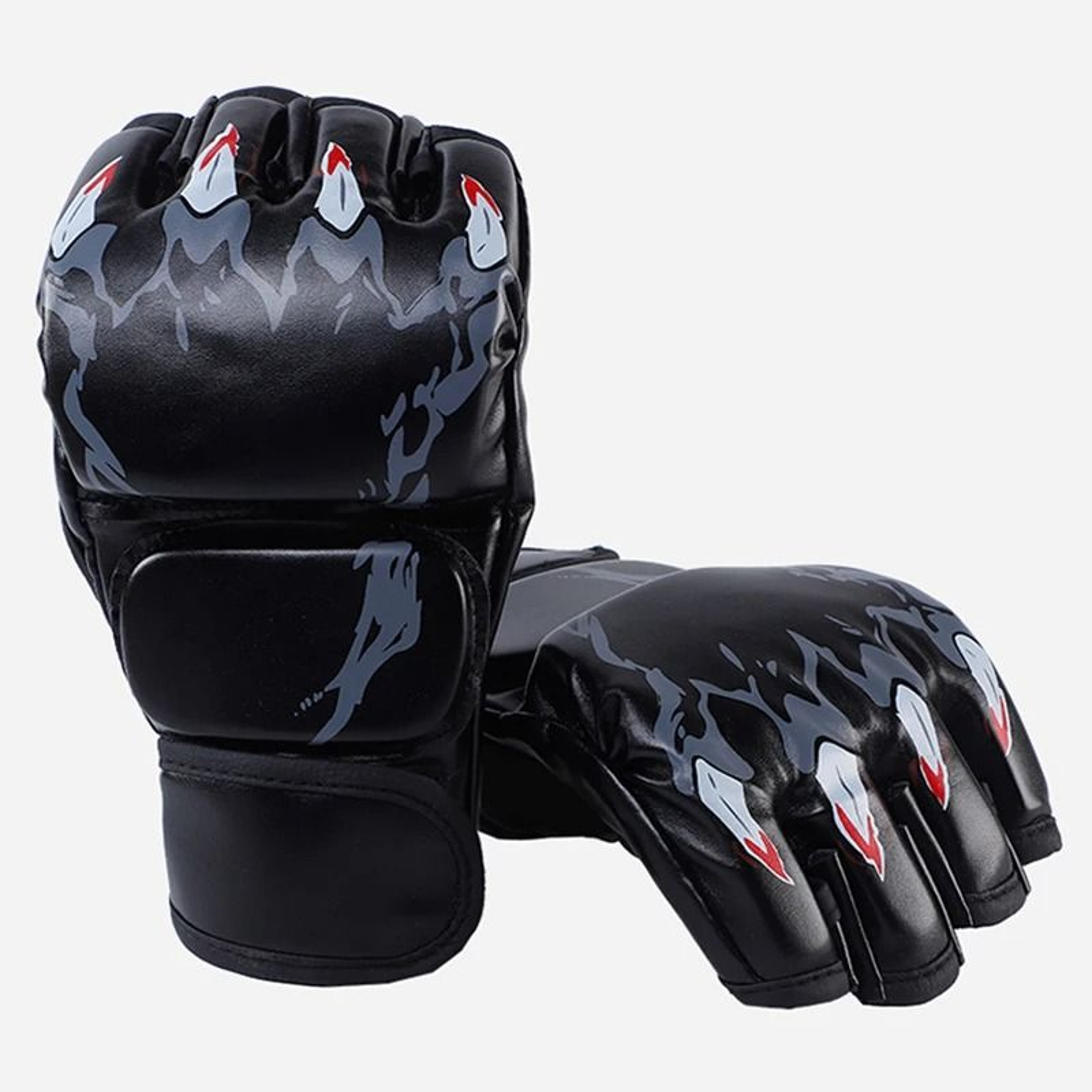 Professional HalfFinger Boxing  Taekwondo Training Gloves 9