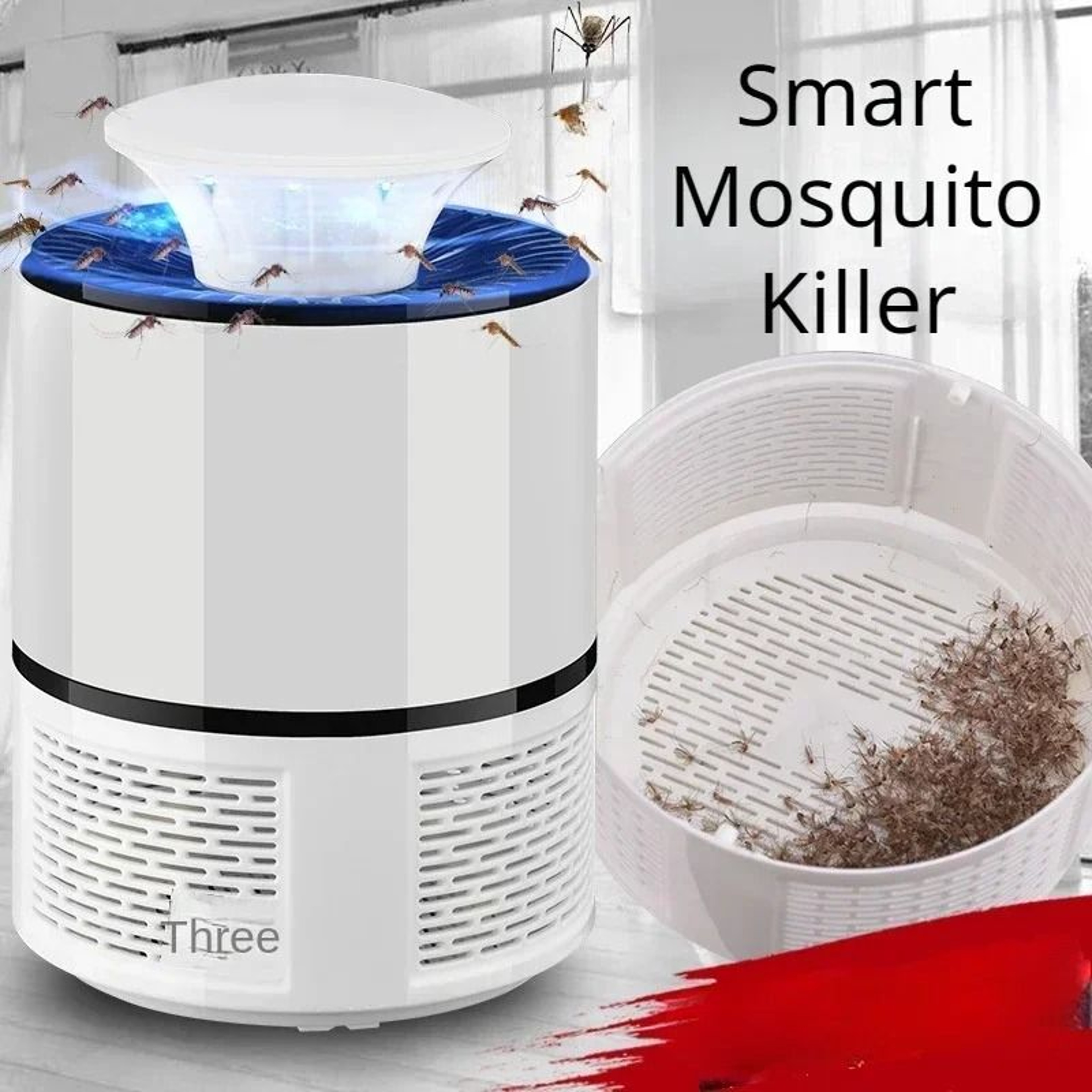 Portable Smart Electric Fly Trap  Mosquito Killer Lamp 4