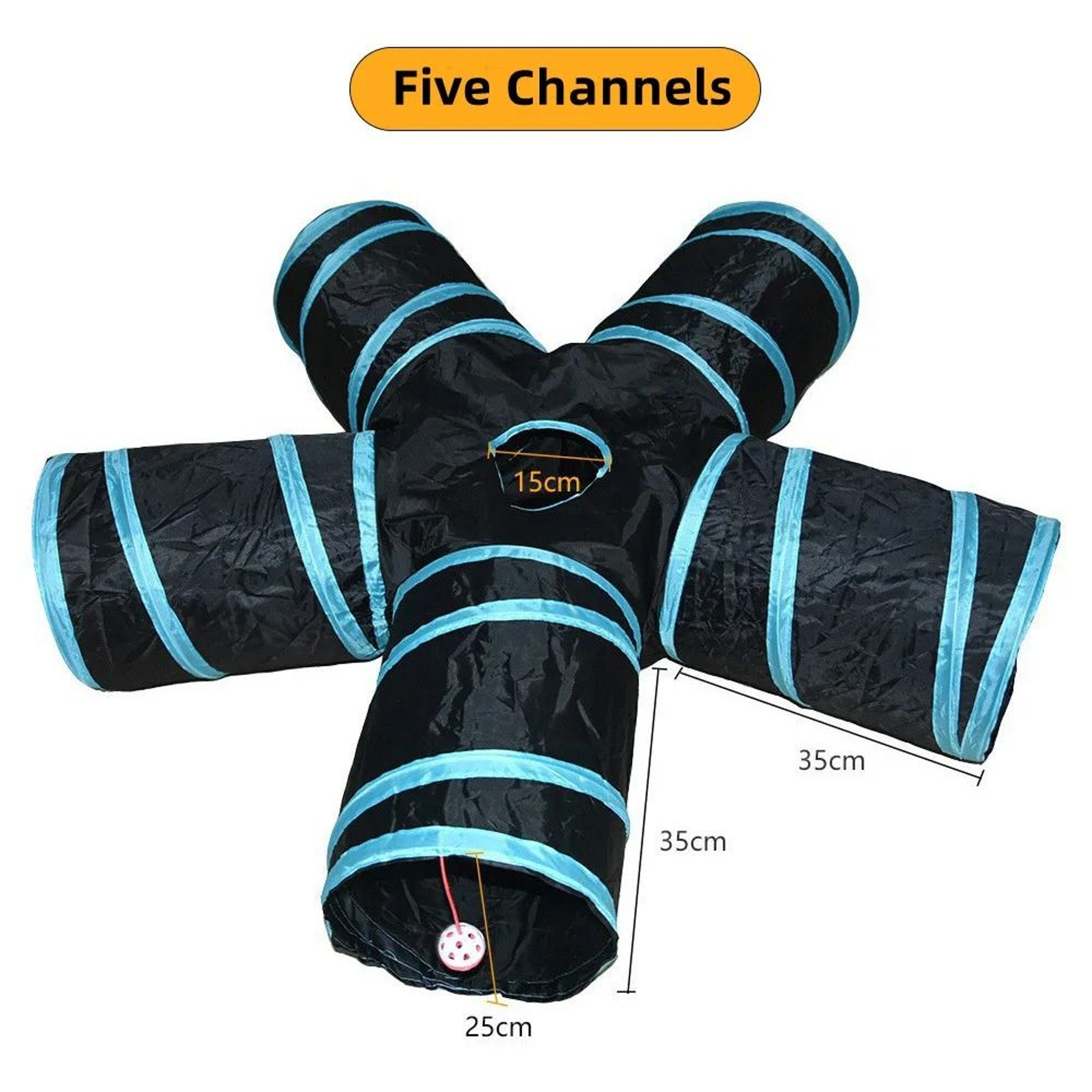 Professional SType Collapsible MultiWay Cat Tunnel 24