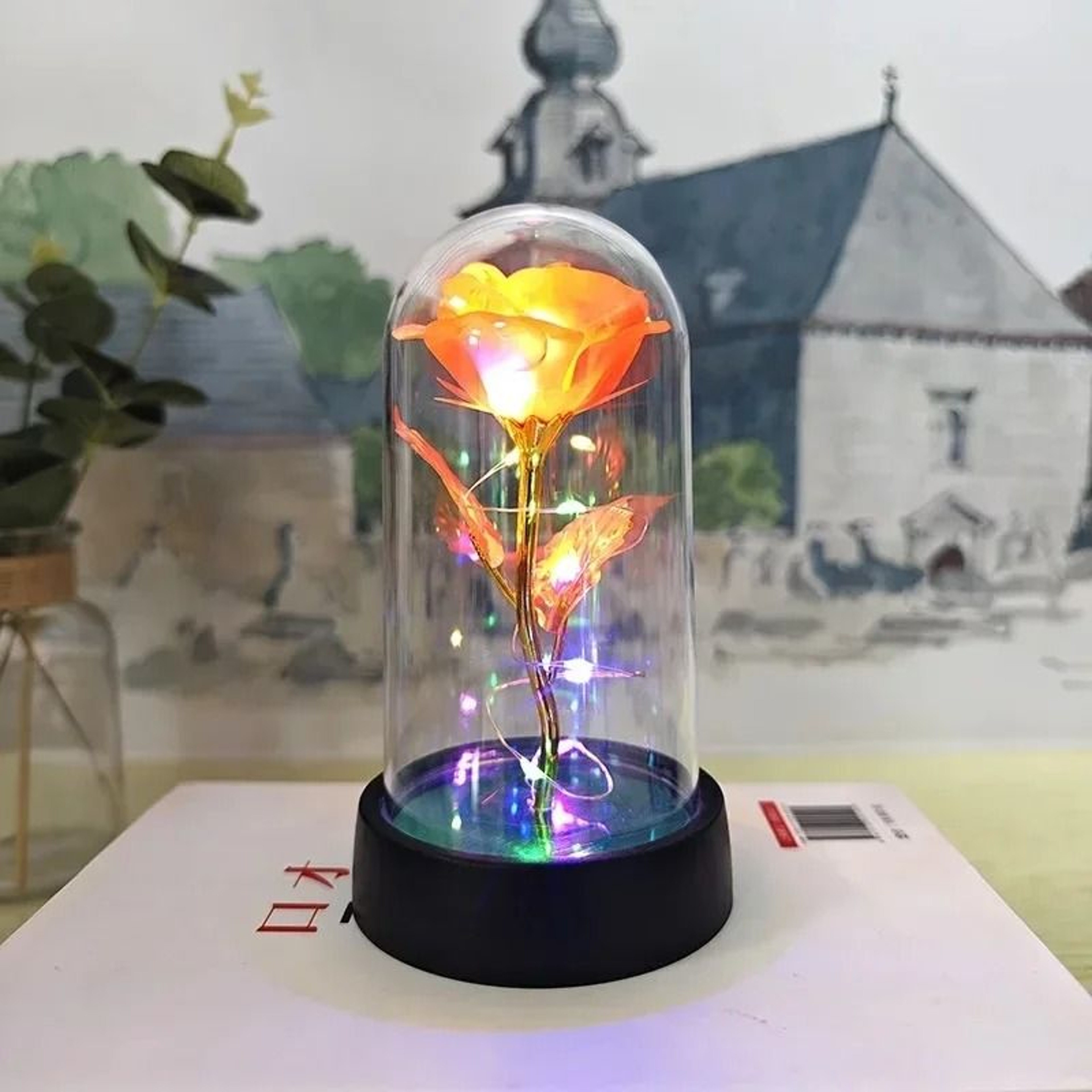 Eternal LED Enchanted Rose Flower 19