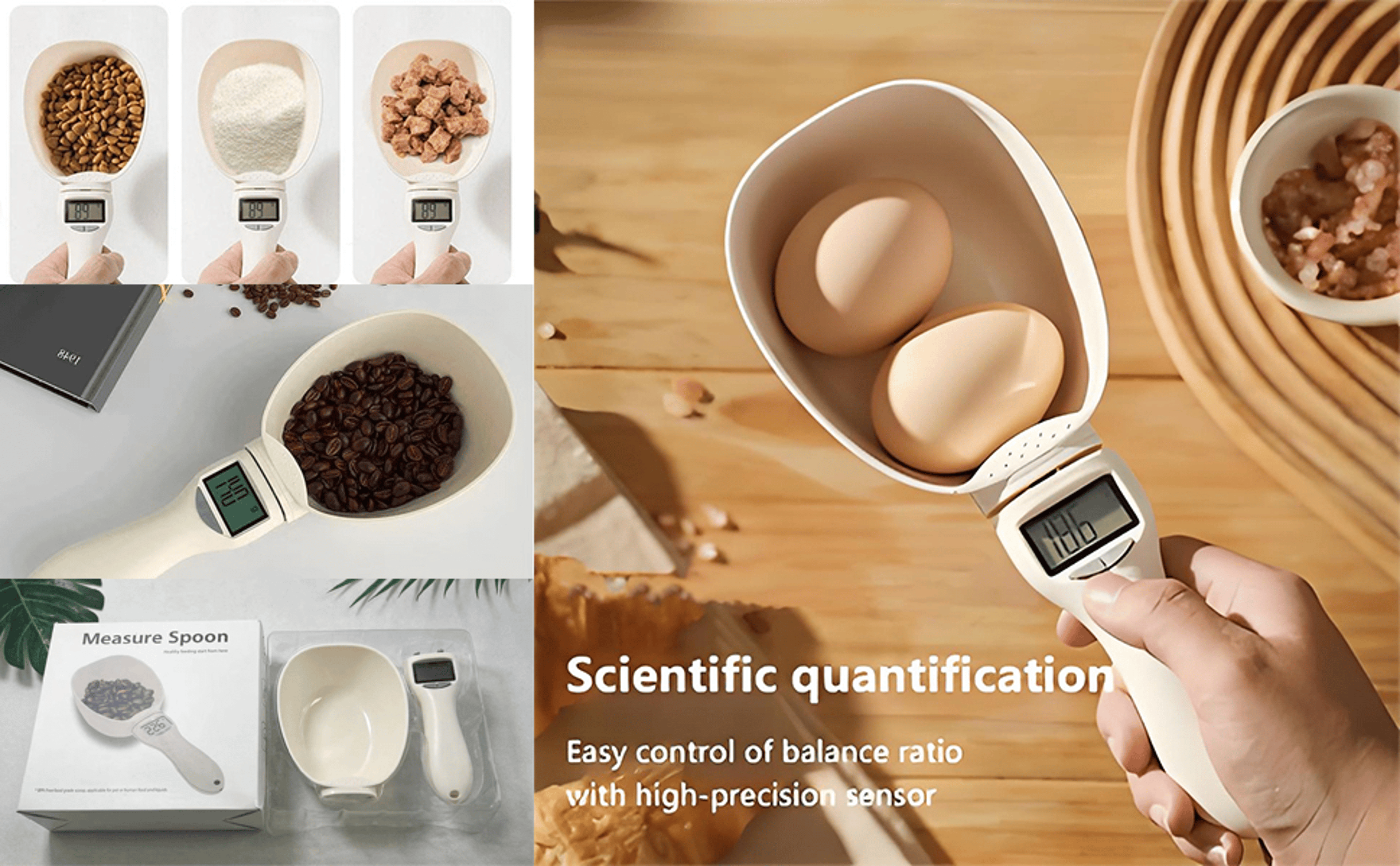 Digital Food Measuring Spoon Scale for Kitchen and Pet Food – view 11