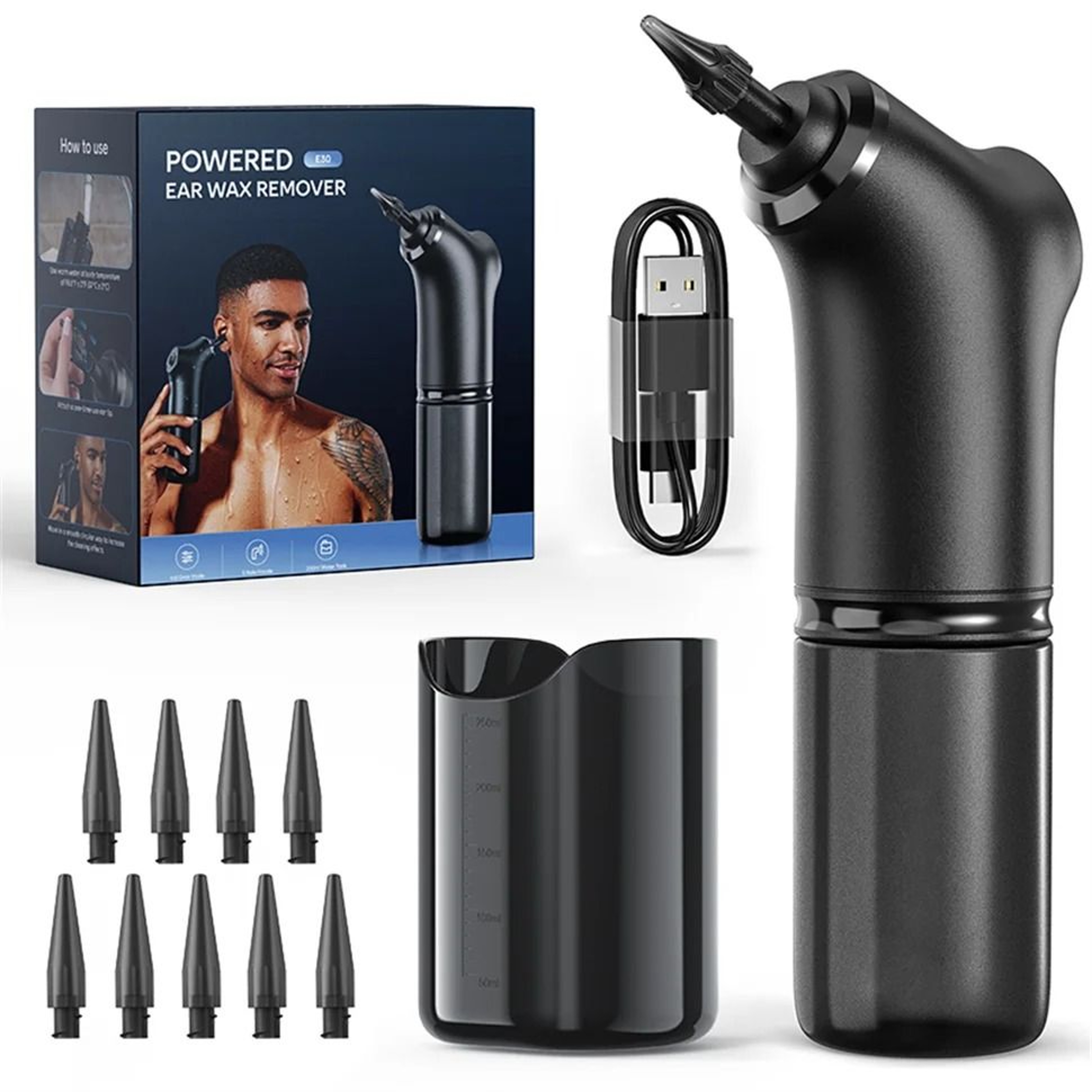 ProElectric Ear Irrigation System  4 Pressure Modes For Safe Wax Removal 1