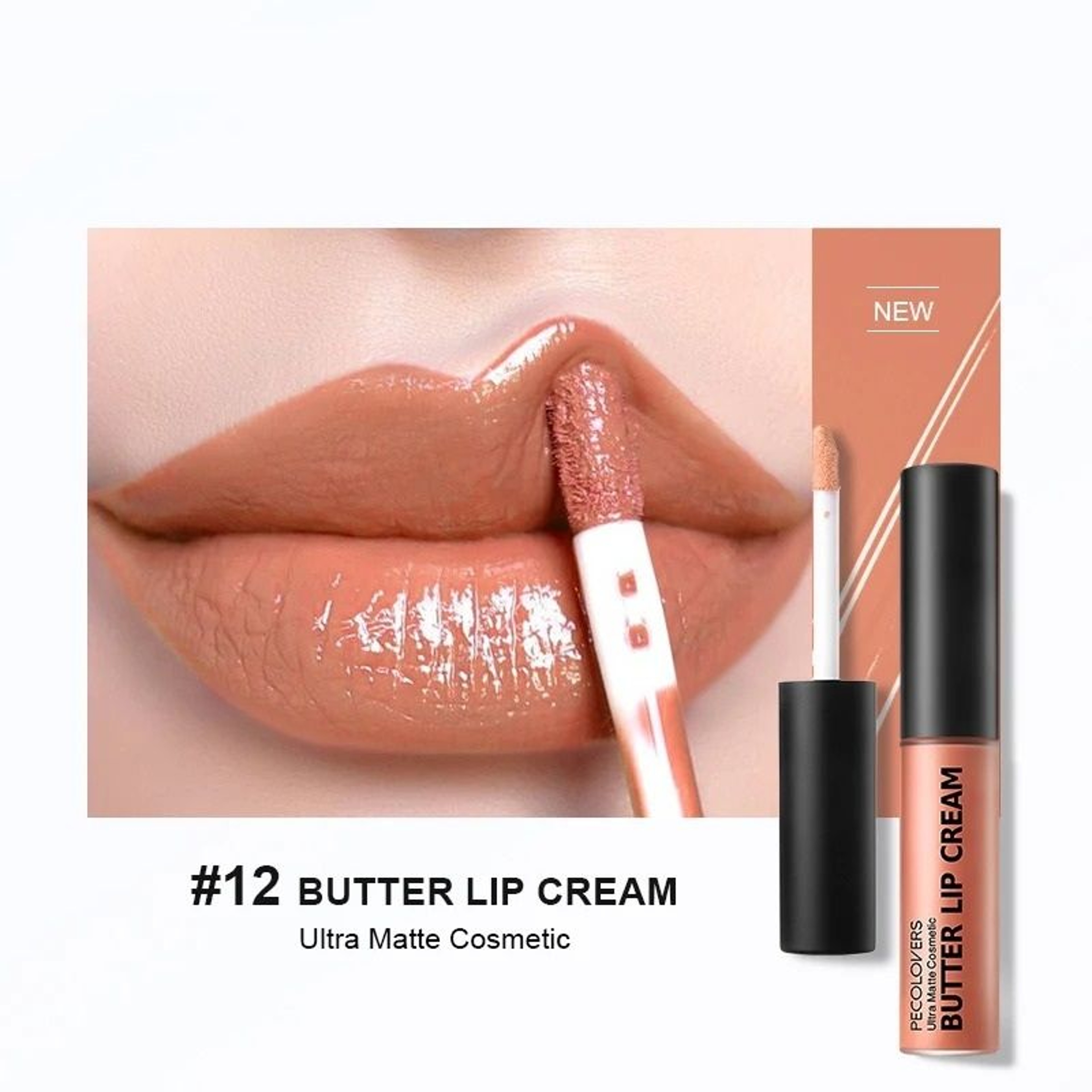Hydrating Butter Gloss  NonSticky Nude Lip Finish With Essential Oils 17