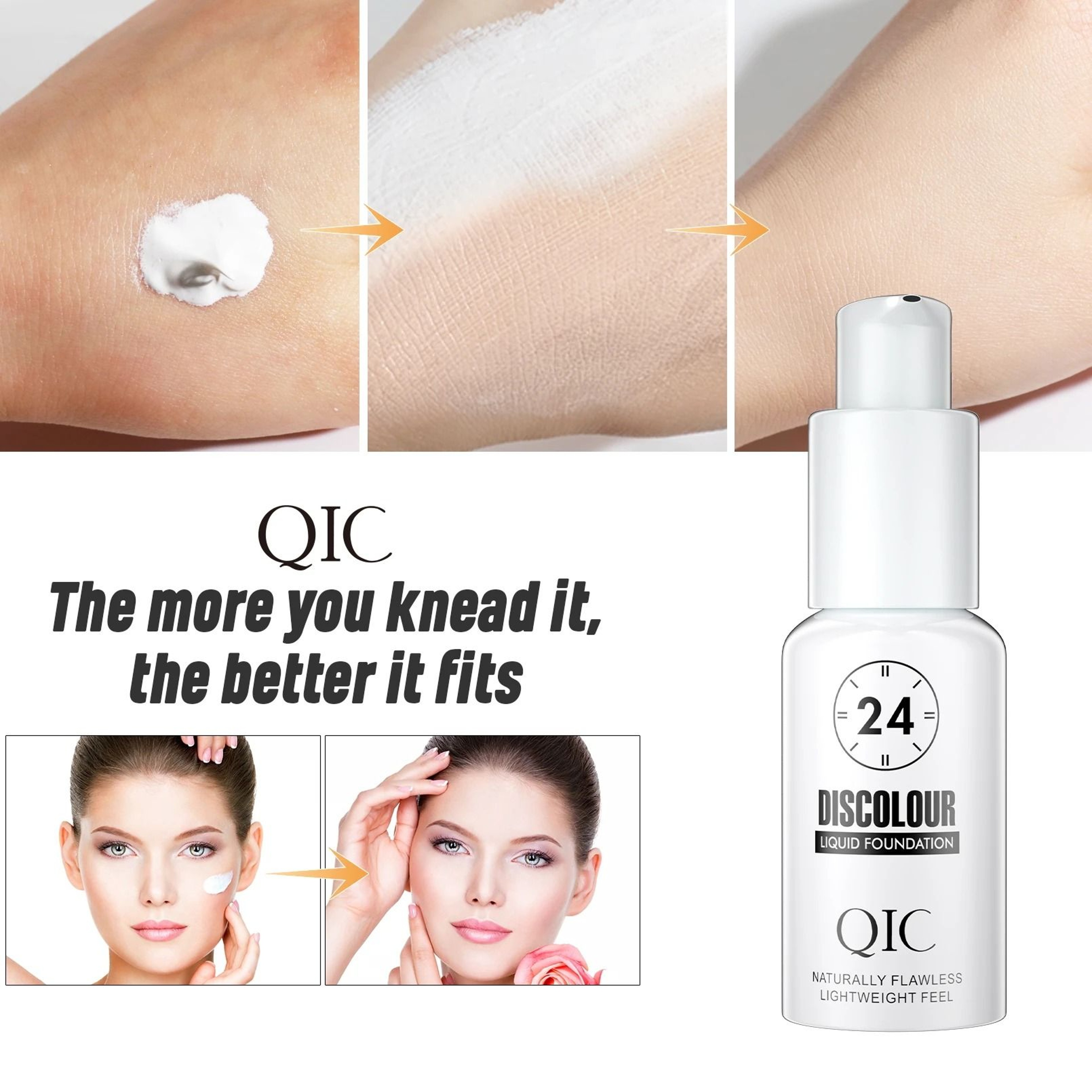 Magic ColorChanging Foundation  Hydrating Soft Matte Base  SelfAdjusting Skin Tone Liquid 4