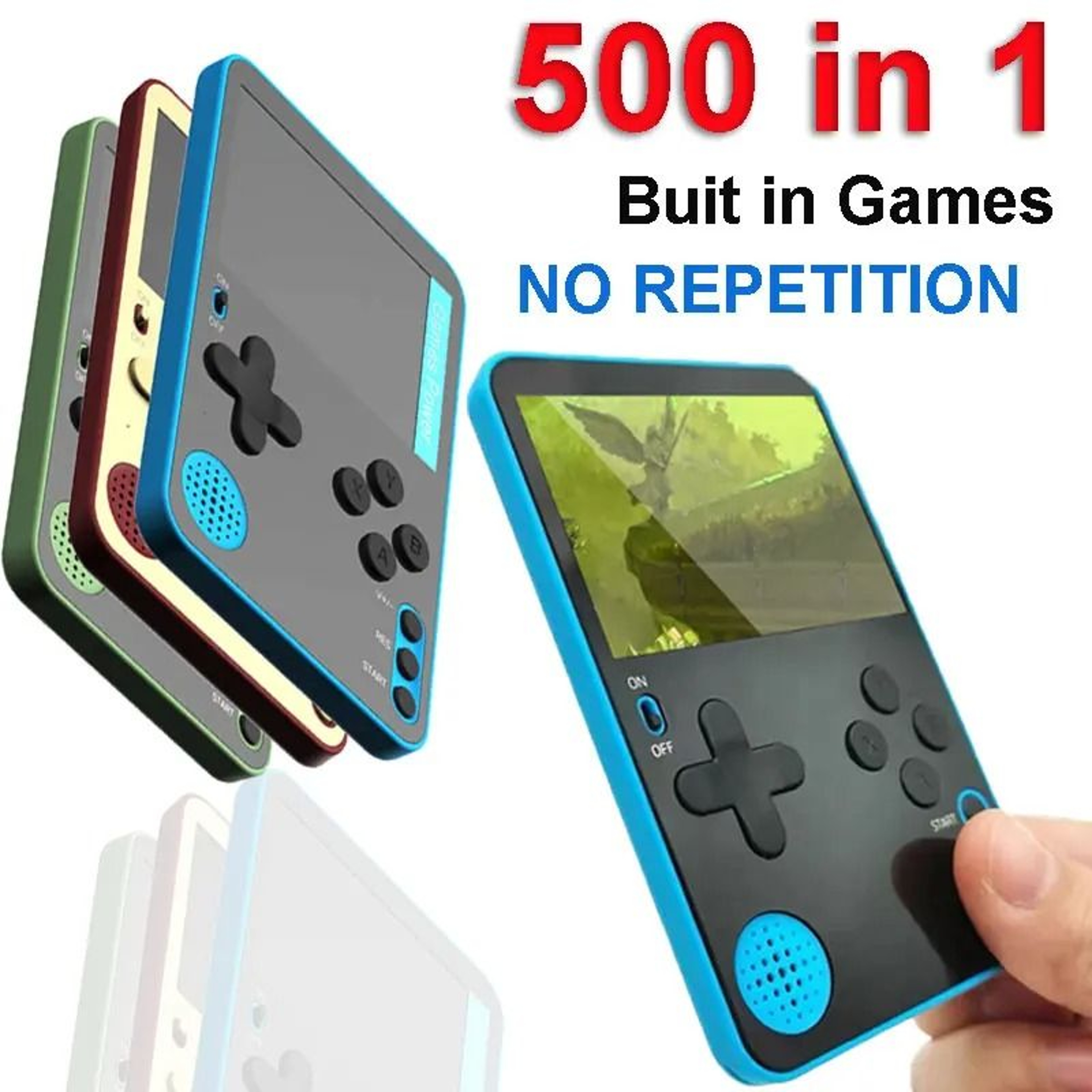 Retro Handheld Game Console  500in1 Classic Portable Mini Video Game System 1
