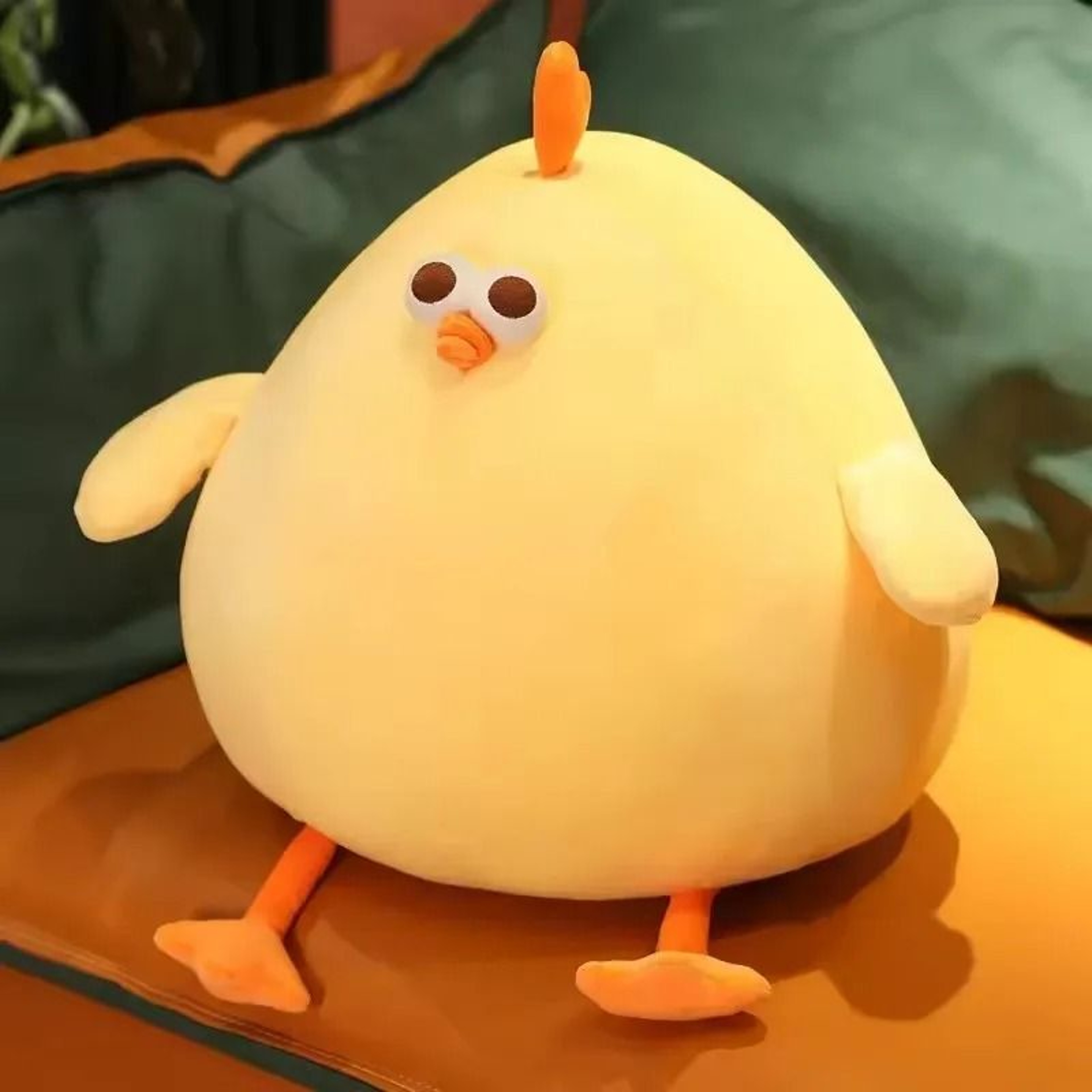 Funny Fat Chicken Plush Pillow  Soft Simulation Cute Stuffed Animal Toy 6
