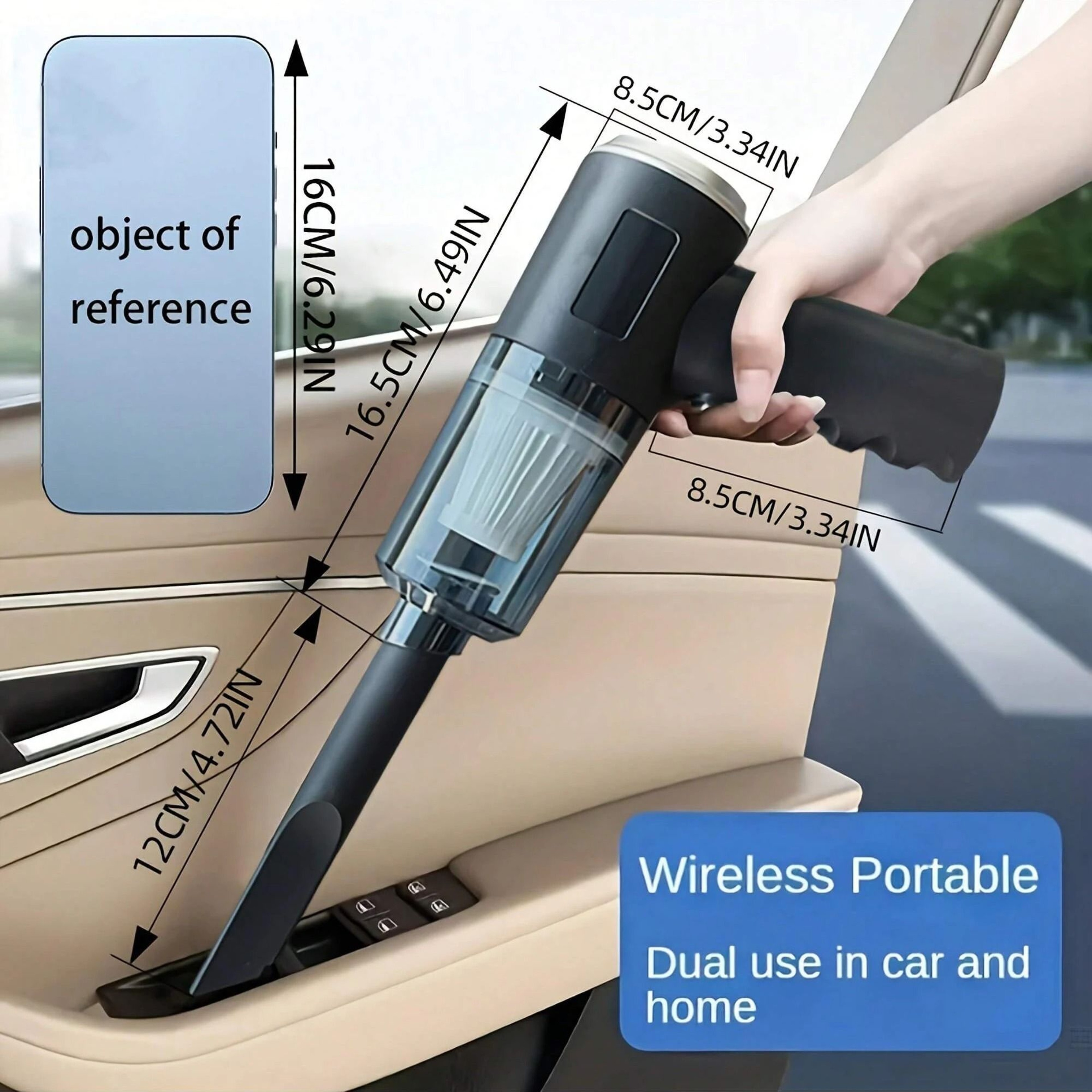 3in1 Wireless Vacuum Cleaner  Integrated Suction Blowing  Pumping System 4