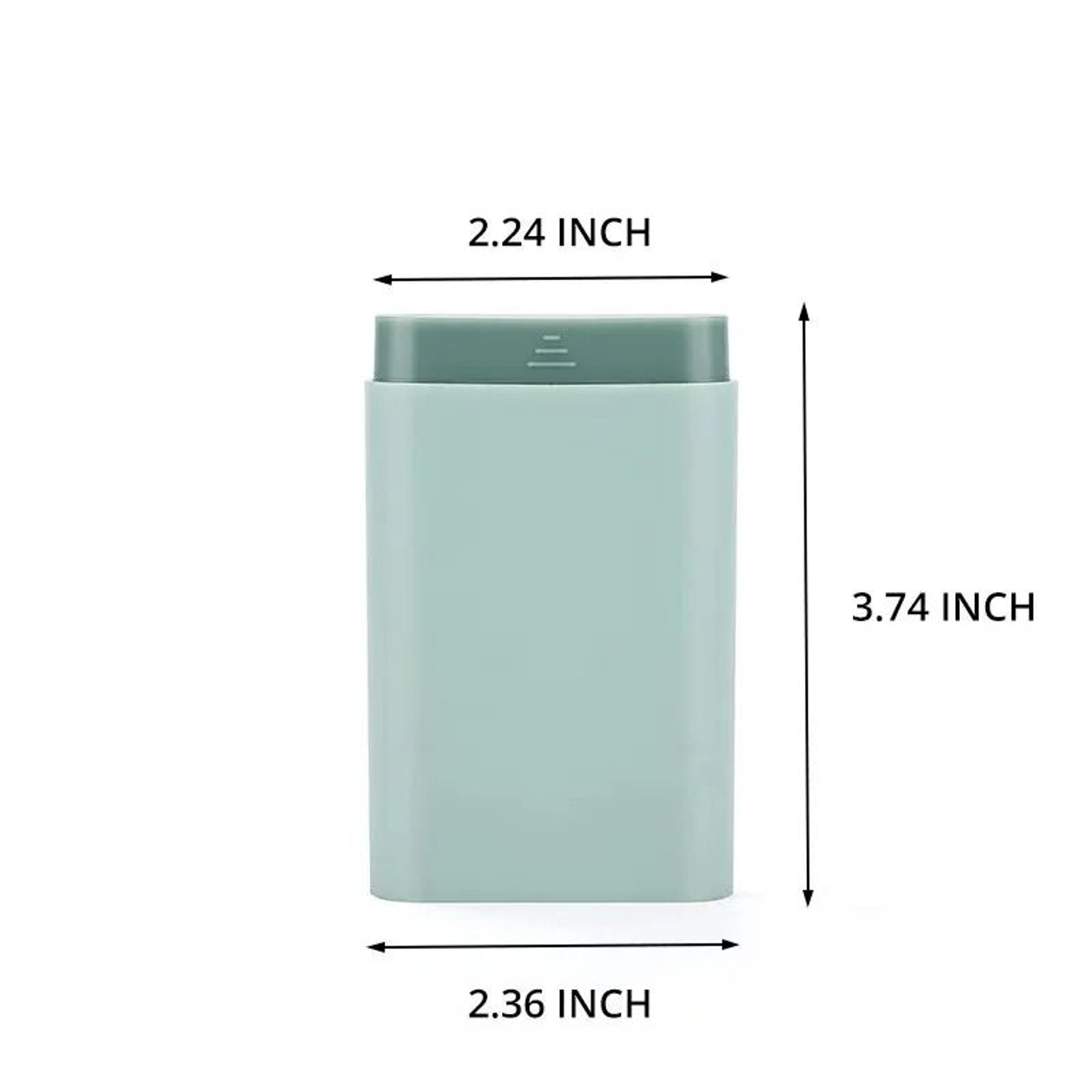 6Grid Rectangle Medicine Box  Portable Vitamin  Pill Storage Case 13