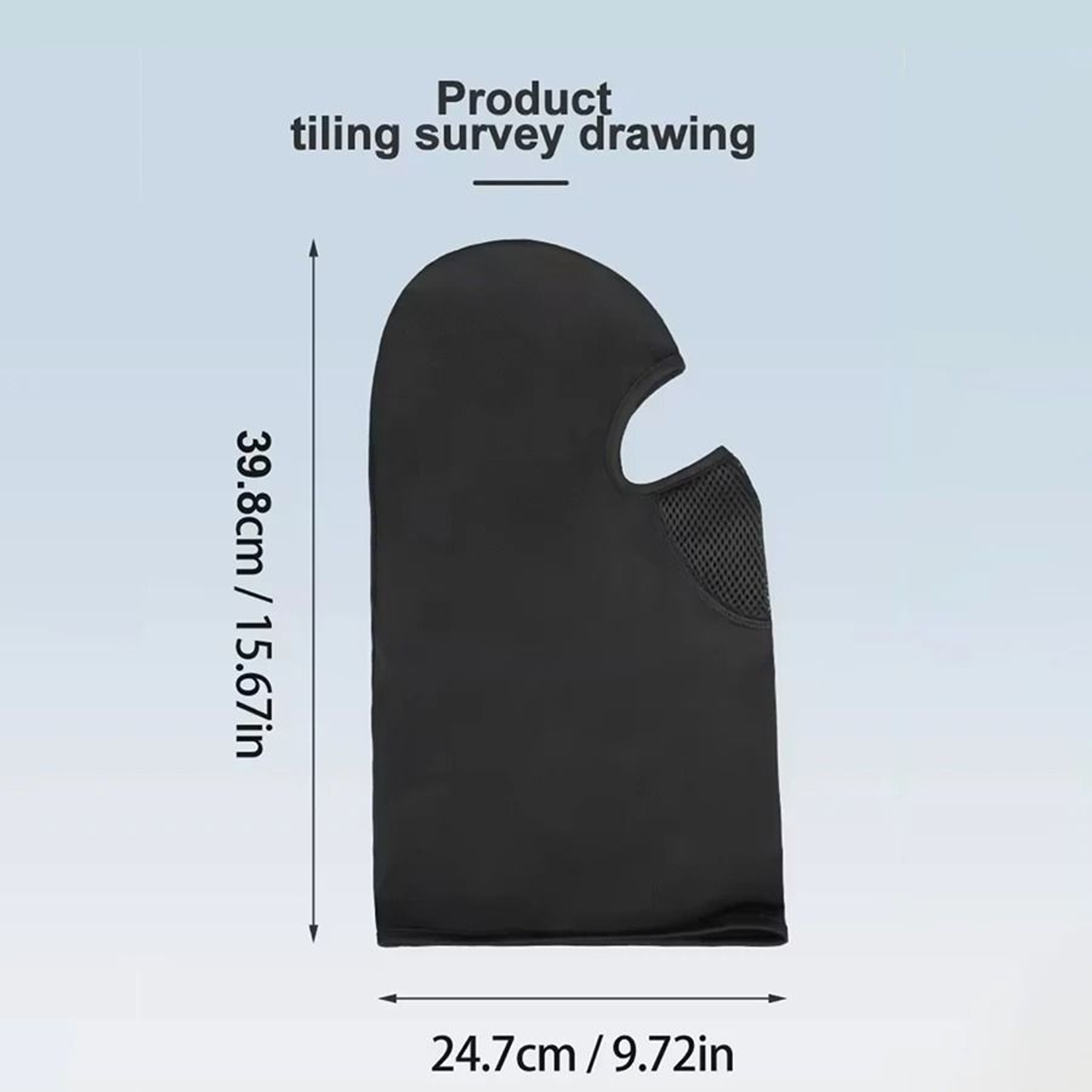 Motorcycle Riding Balaclava  Wind Protection  Thermal Warmth Full Face Mask 2