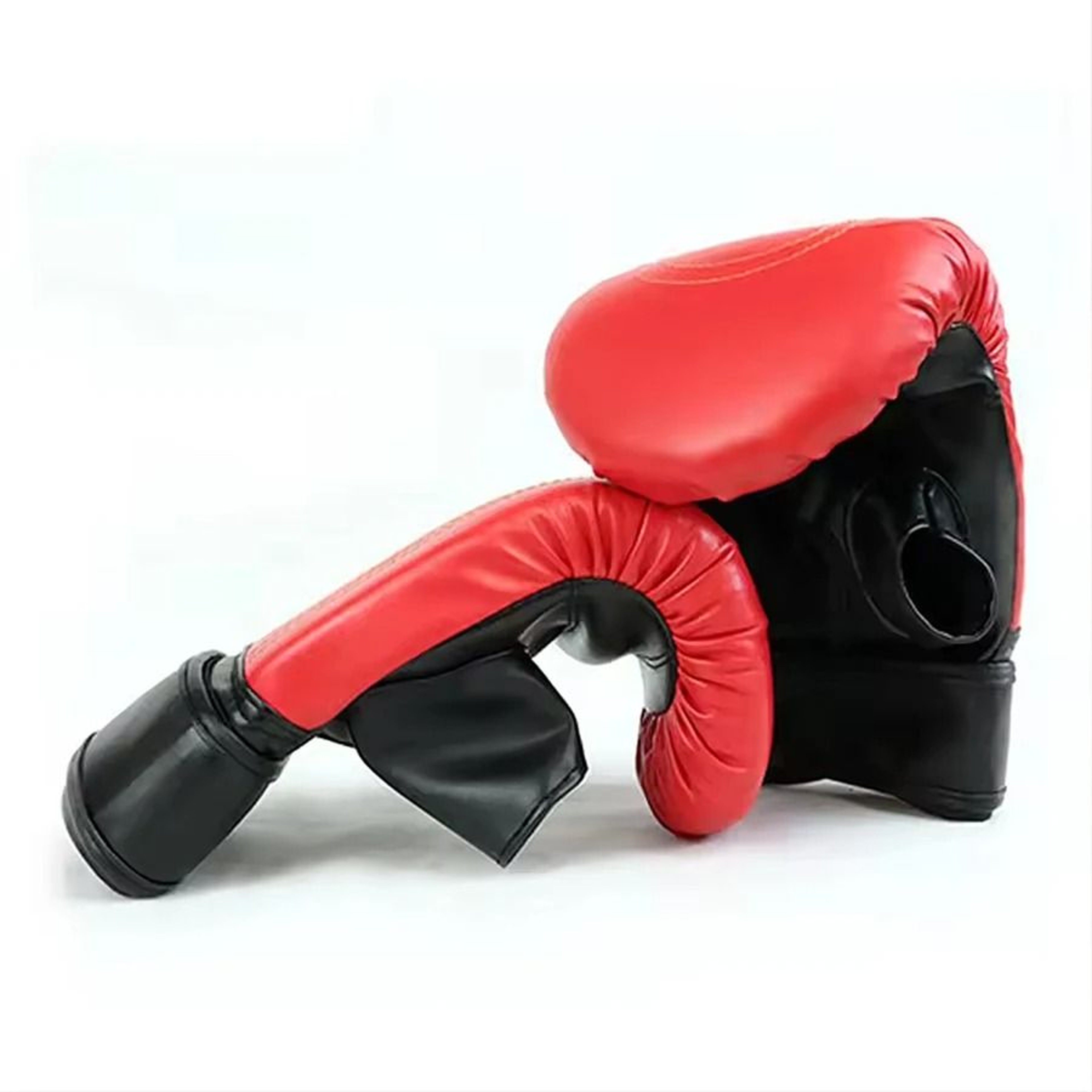 Training Boxing Gloves  Adults Unisex Sanda  Exercise Leather Mitts 4