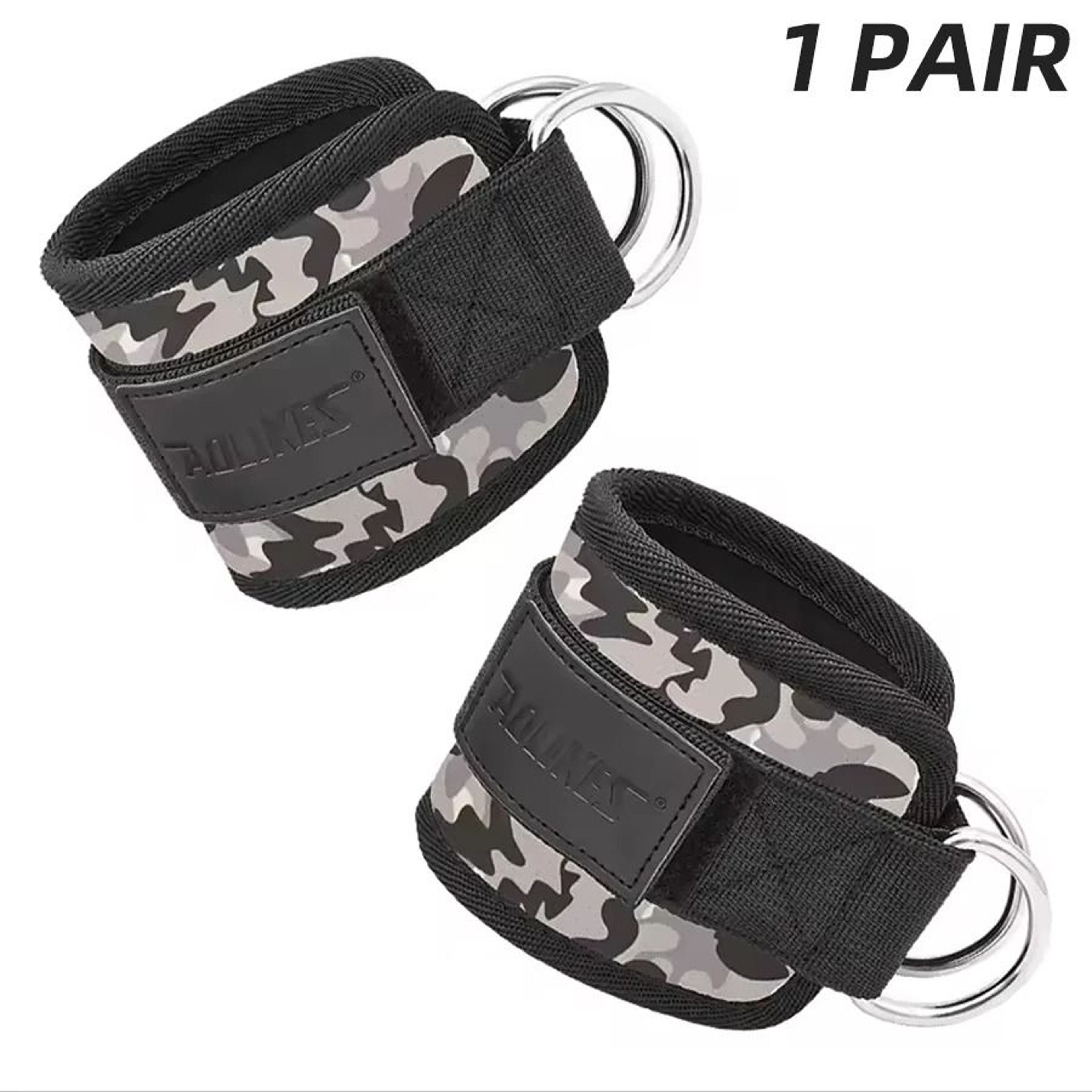 Adjustable Padded Ankle Cuffs For Glute Kickbacks  Cable Machine Workouts 7