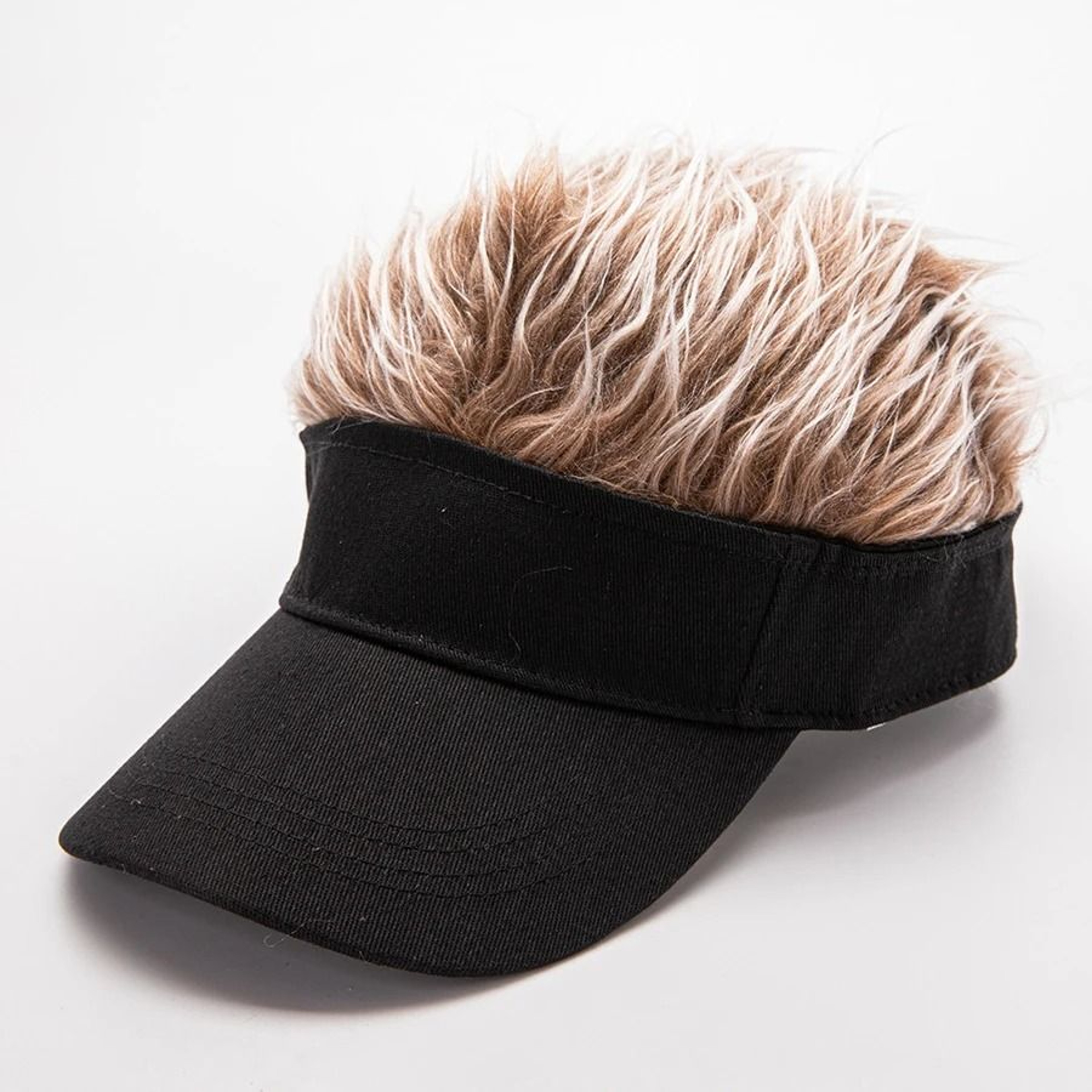 Fun Flare Performance Baseball Hat With Integrated Hair 8