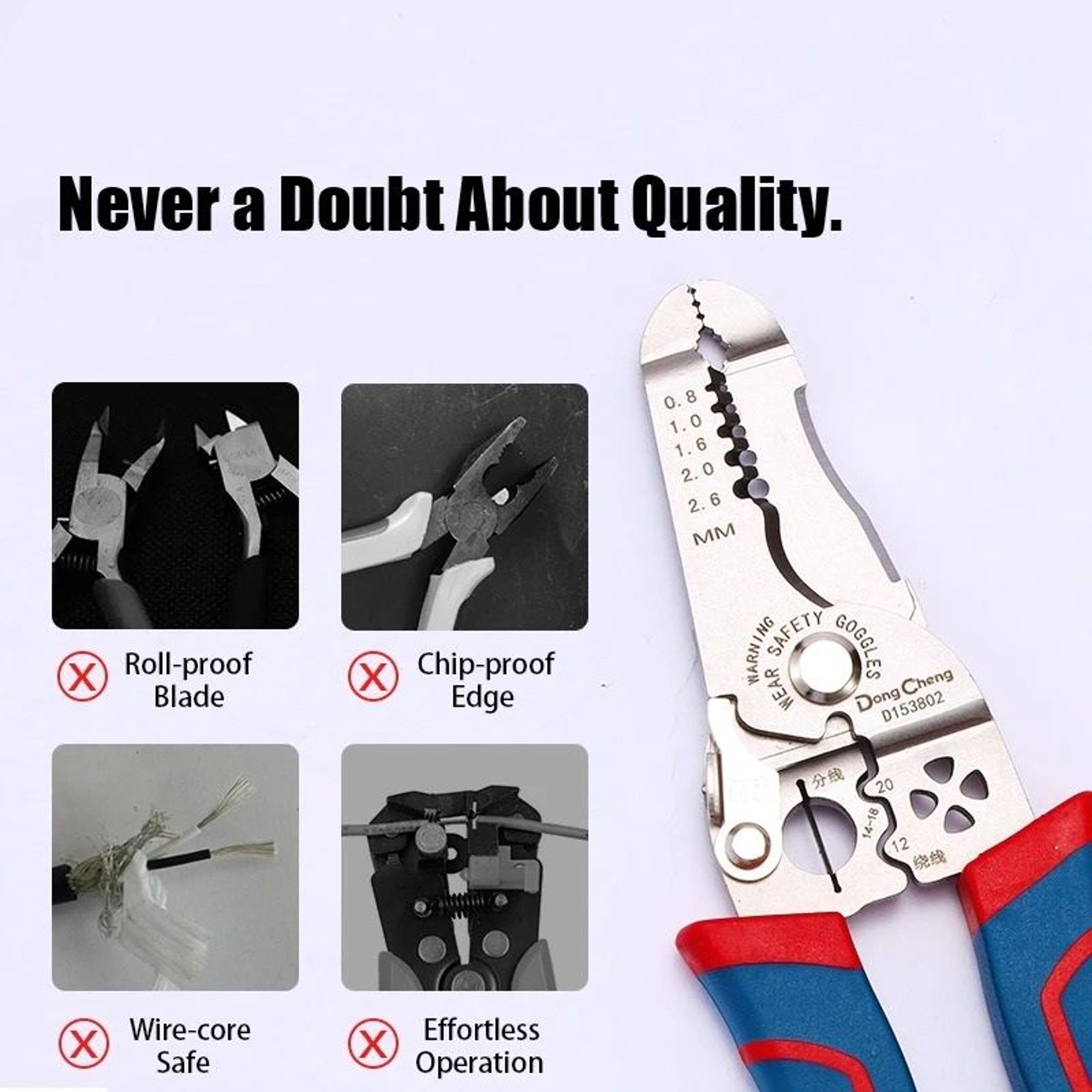Professional Automatic Wire Stripper  Crimping Tool 4