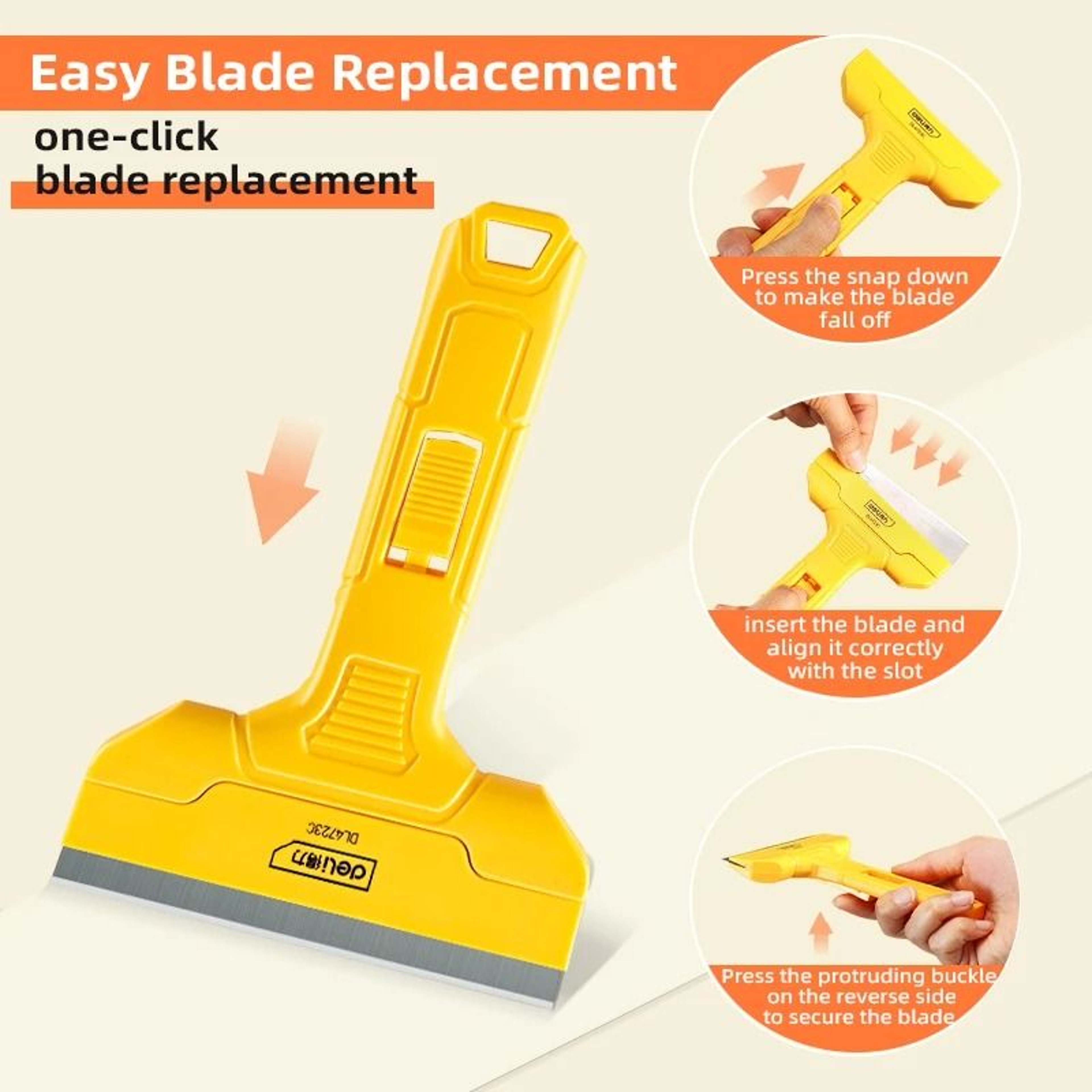 HeavyDuty 100mm Cleaning Shovel  Scraper 2