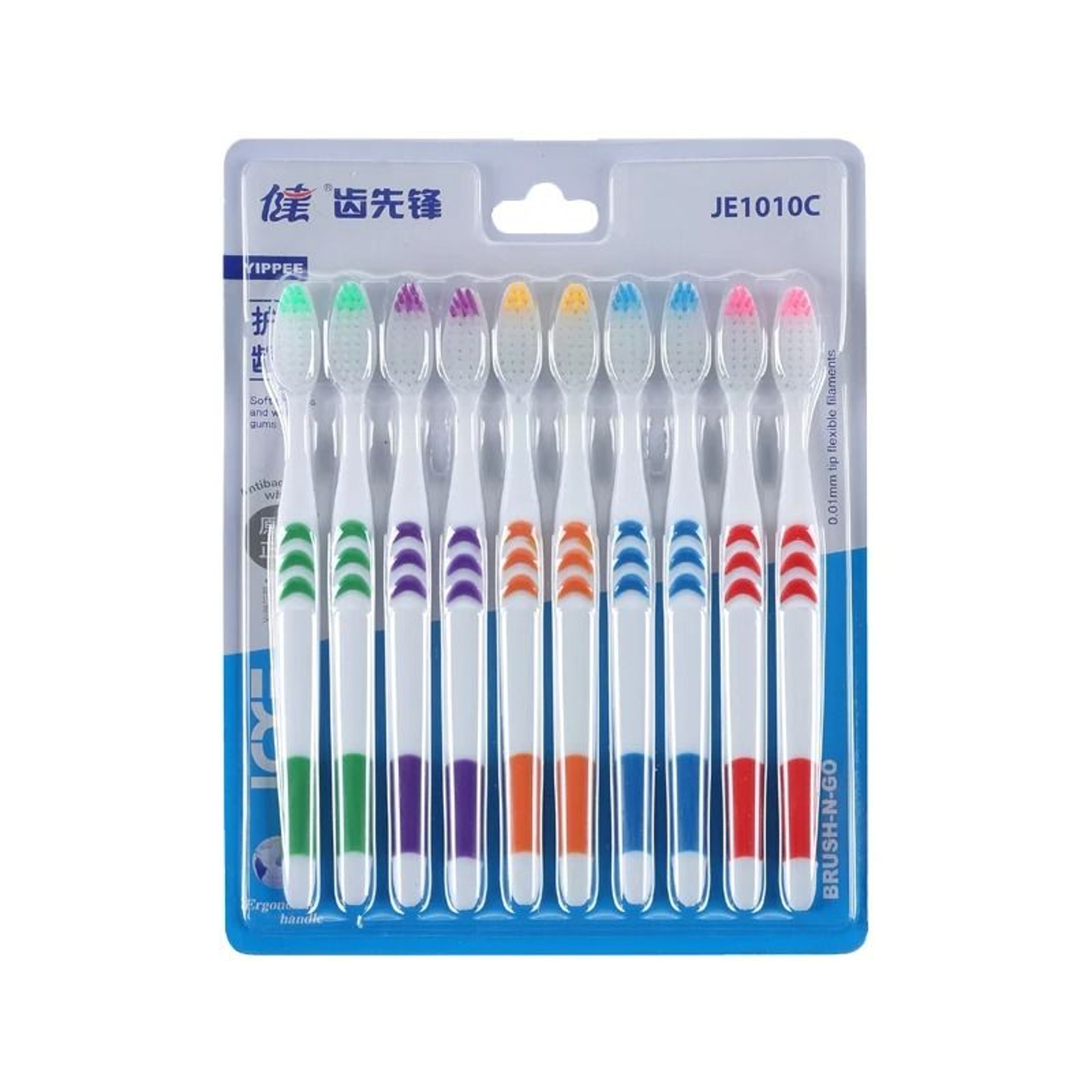 Antibacterial Bamboo Charcoal Soft Bristle Toothbrush For Men  Women 7