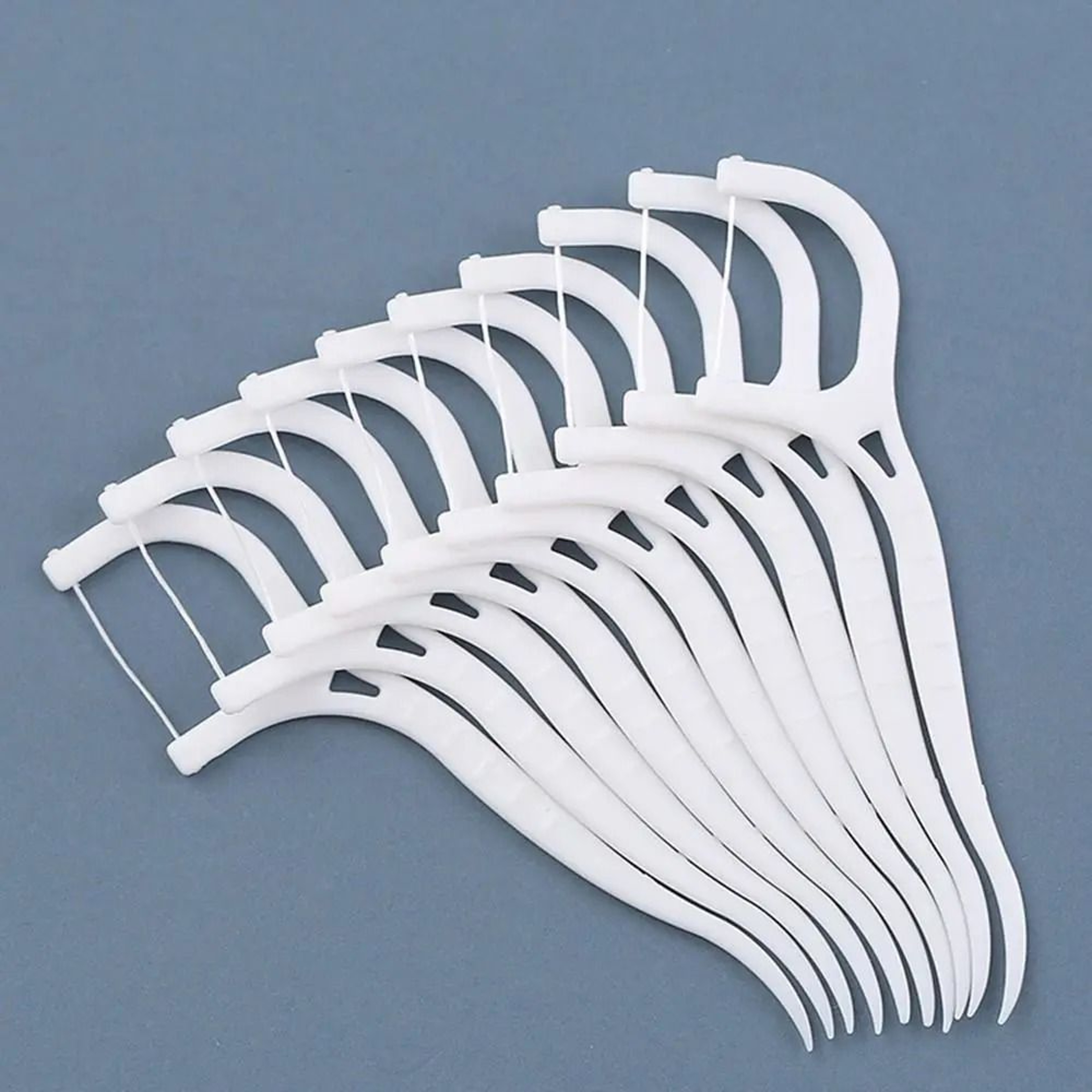 Professional UltraFine Flat Dental Floss Picks  50100 Pcs Bulk Hygiene Set 2