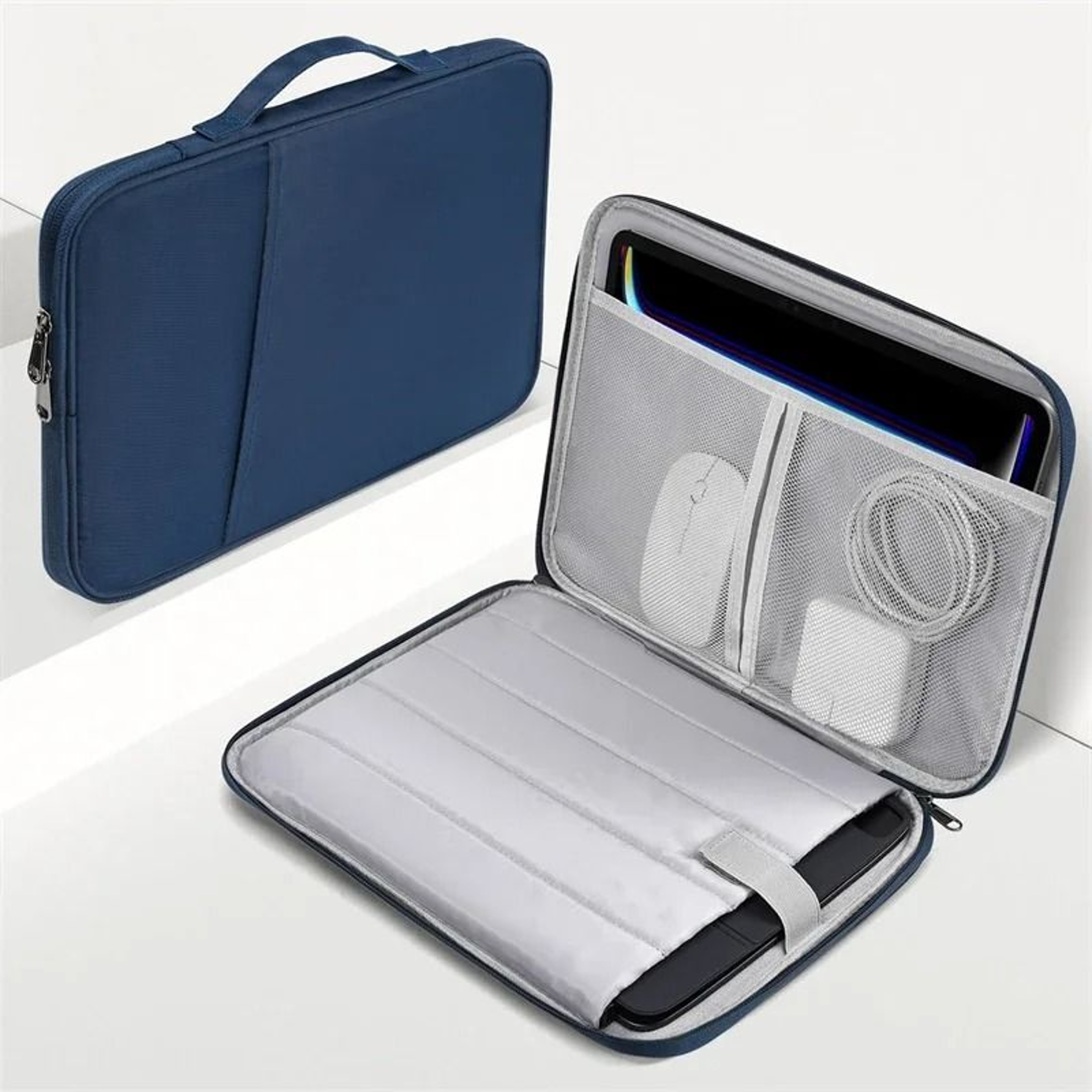Premium Portable Shockproof Laptop Sleeve  MacBook Air  Pro Protective Handle Bag 7