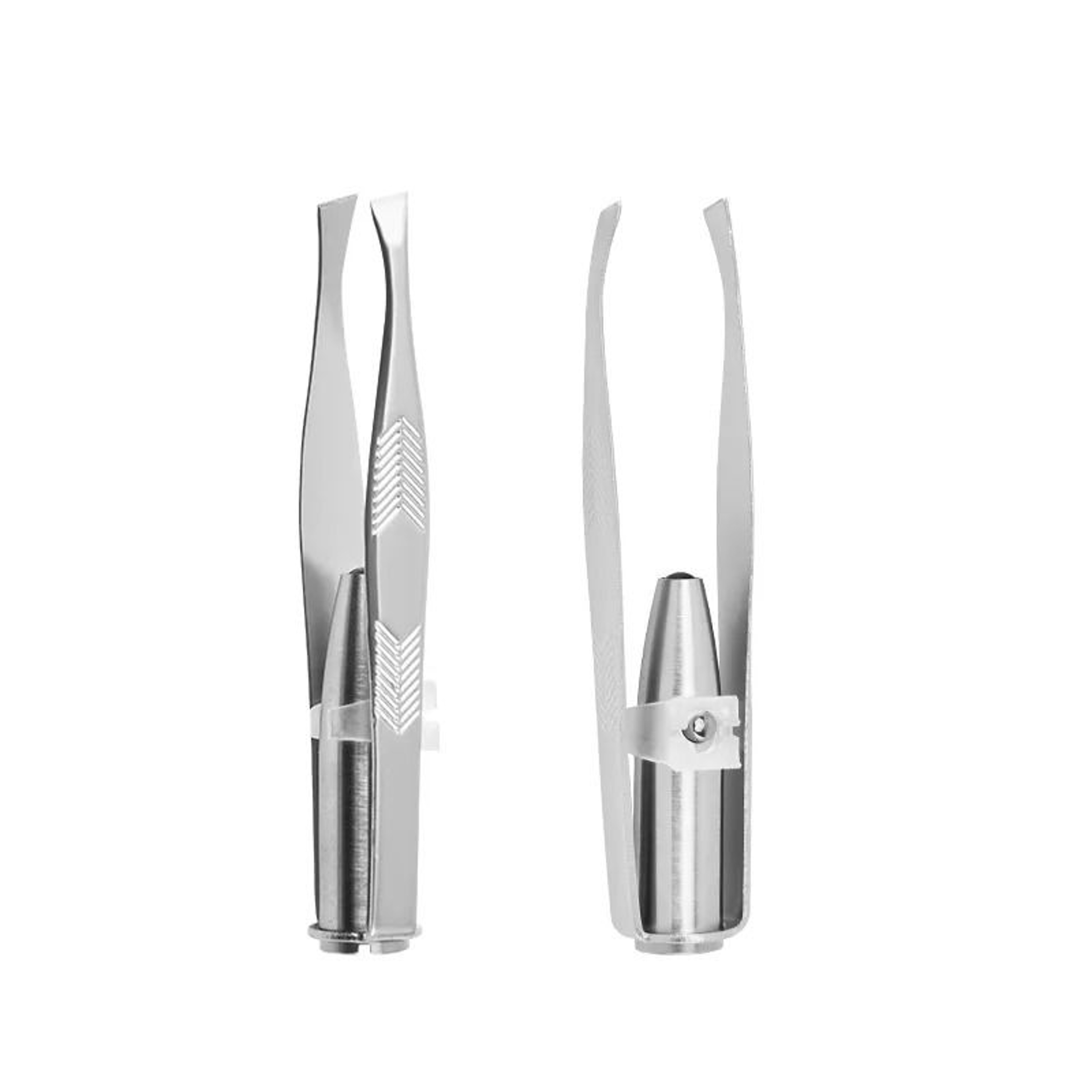 Precision LED Light Eyebrow Tweezer  Stainless Steel Smart Design Grooming Tool 6