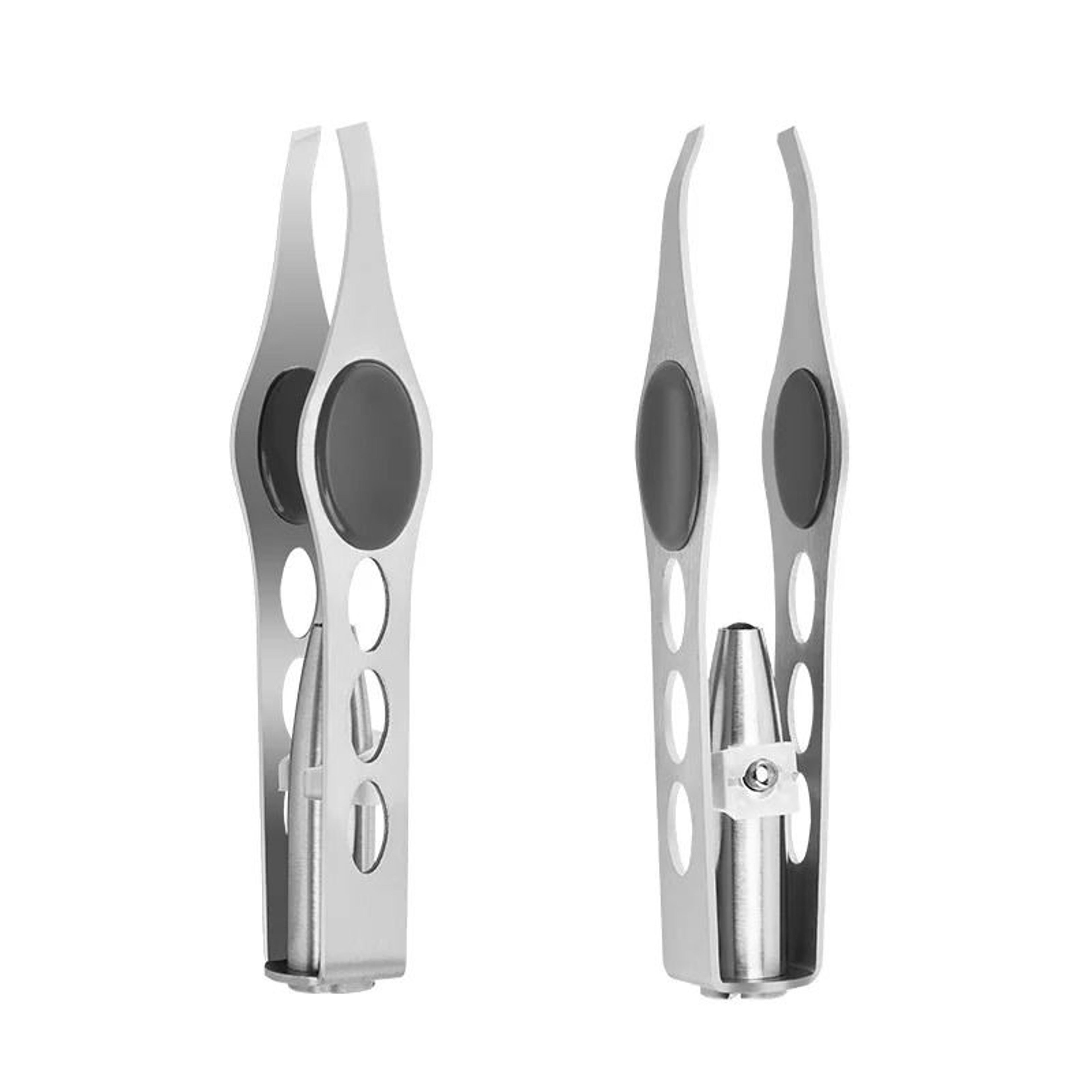 Precision LED Light Eyebrow Tweezer  Stainless Steel Smart Design Grooming Tool 7