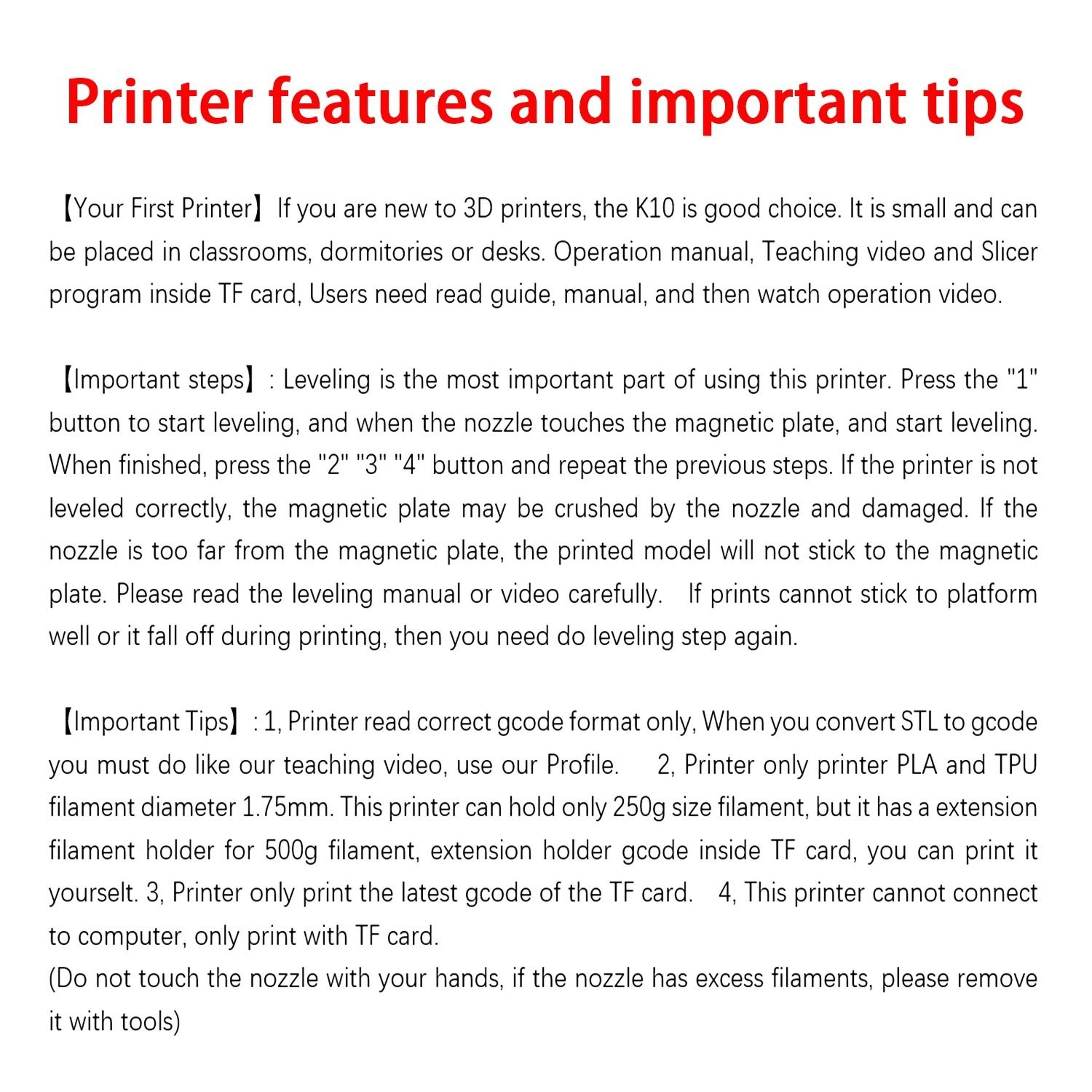 Compact EntryLevel 3D Printer  BeginnerFriendly PLA  TPU Desktop Creator 6