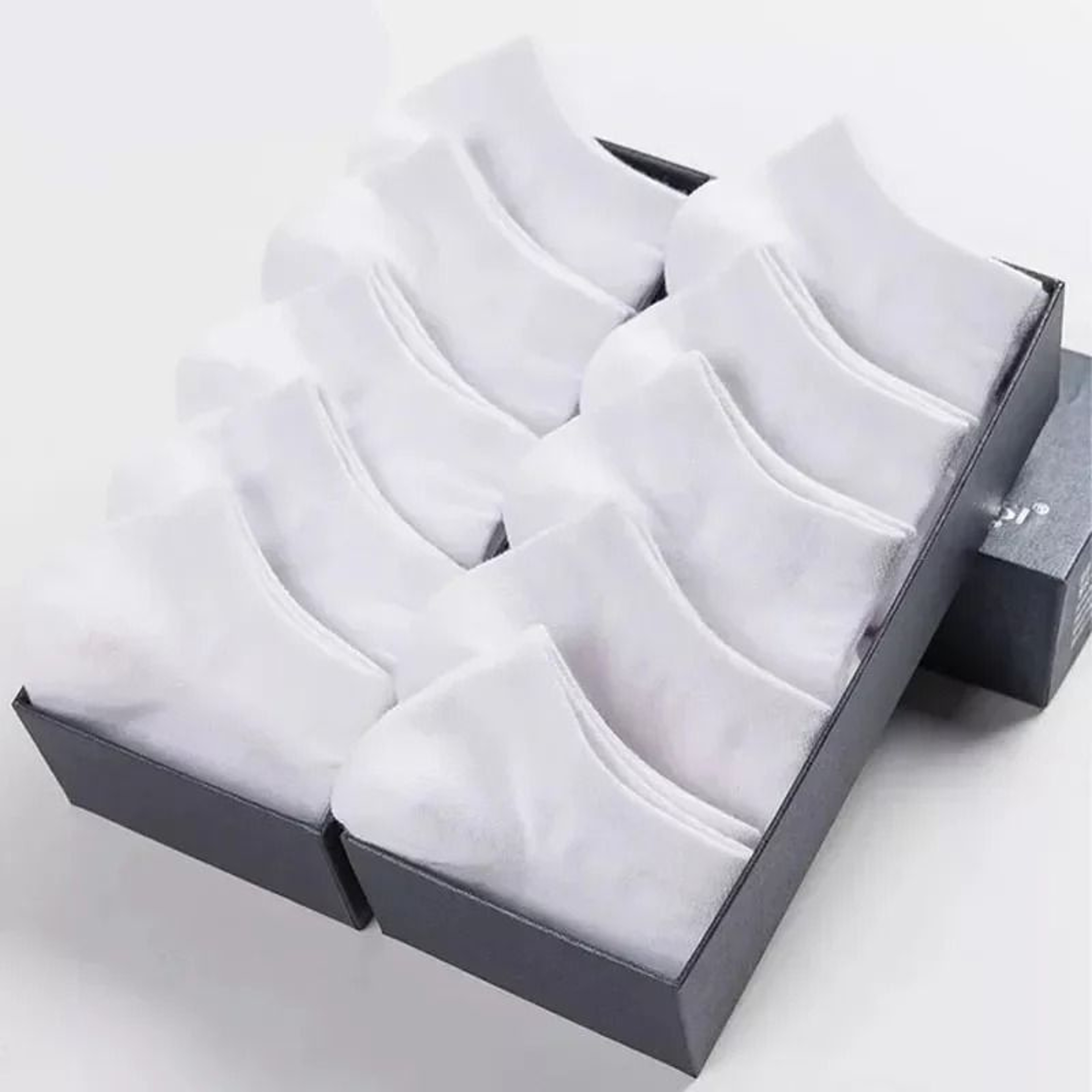 Premium Ankle Socks 10Piece Set  Breathable Cotton Blend Sports Socks 6