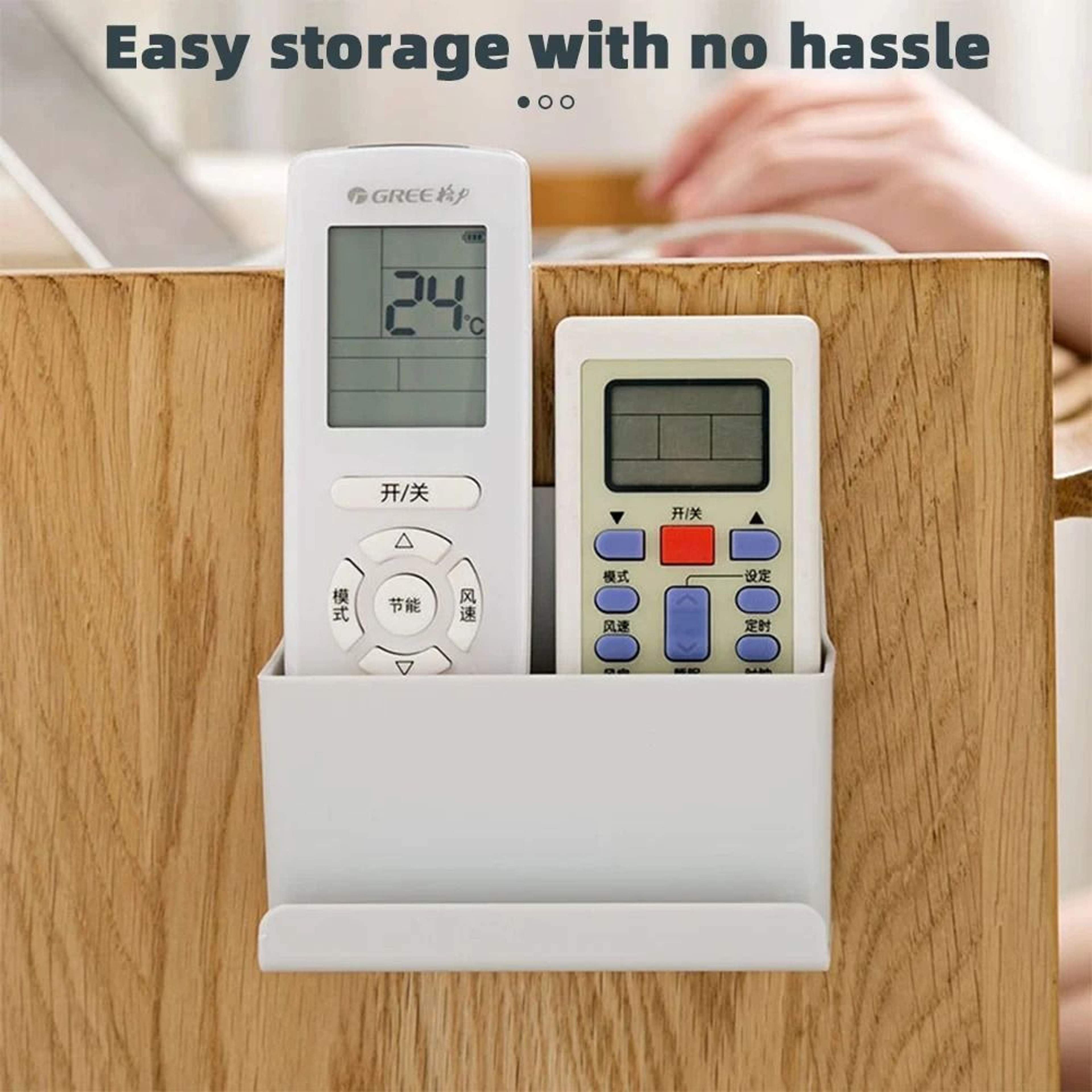 Compact WallMounted Storage Organizer  Versatile Gray Holder For Home  Office 0