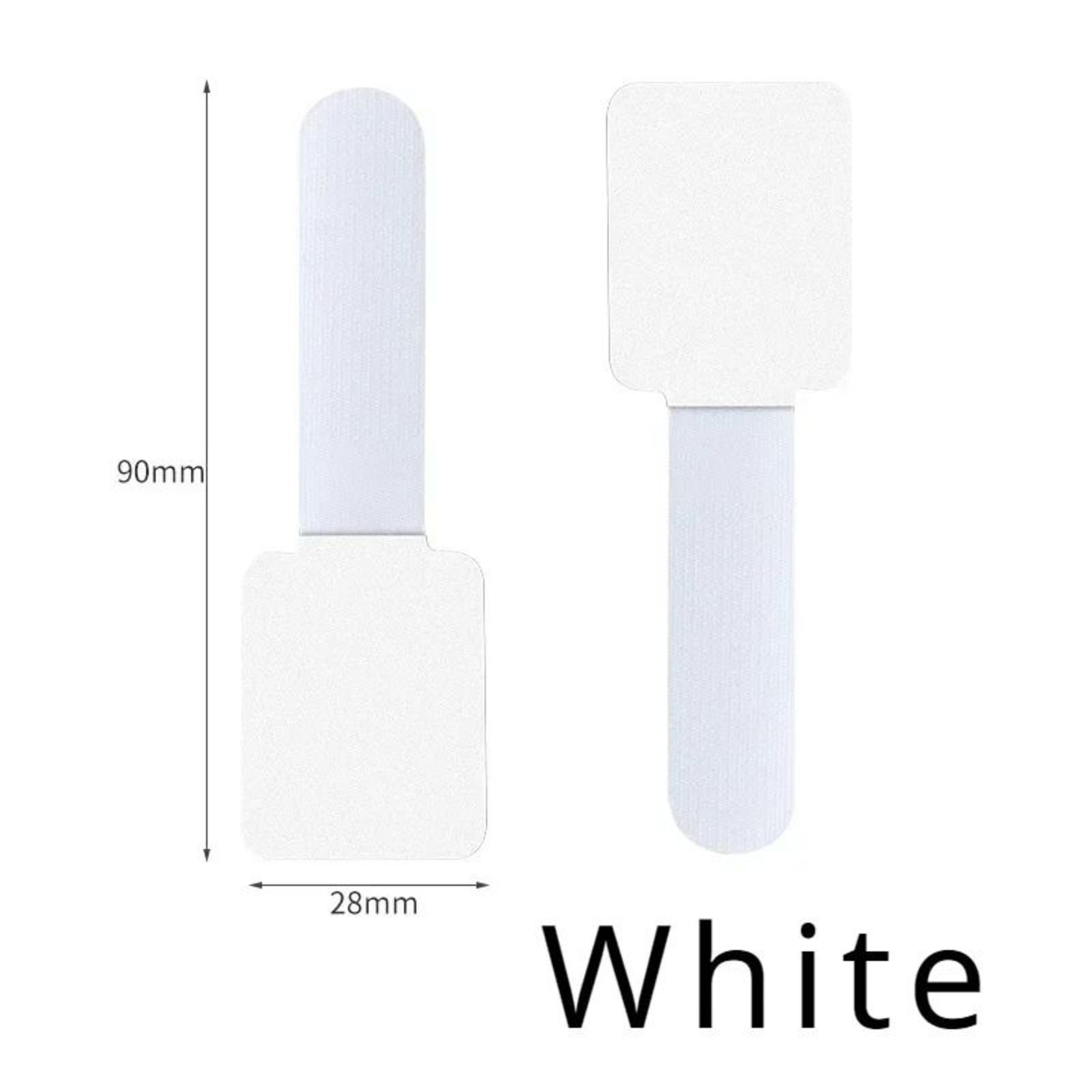 Reusable Cable Ties 10Piece Set  SelfAdhesive Adjustable Desk Management 5