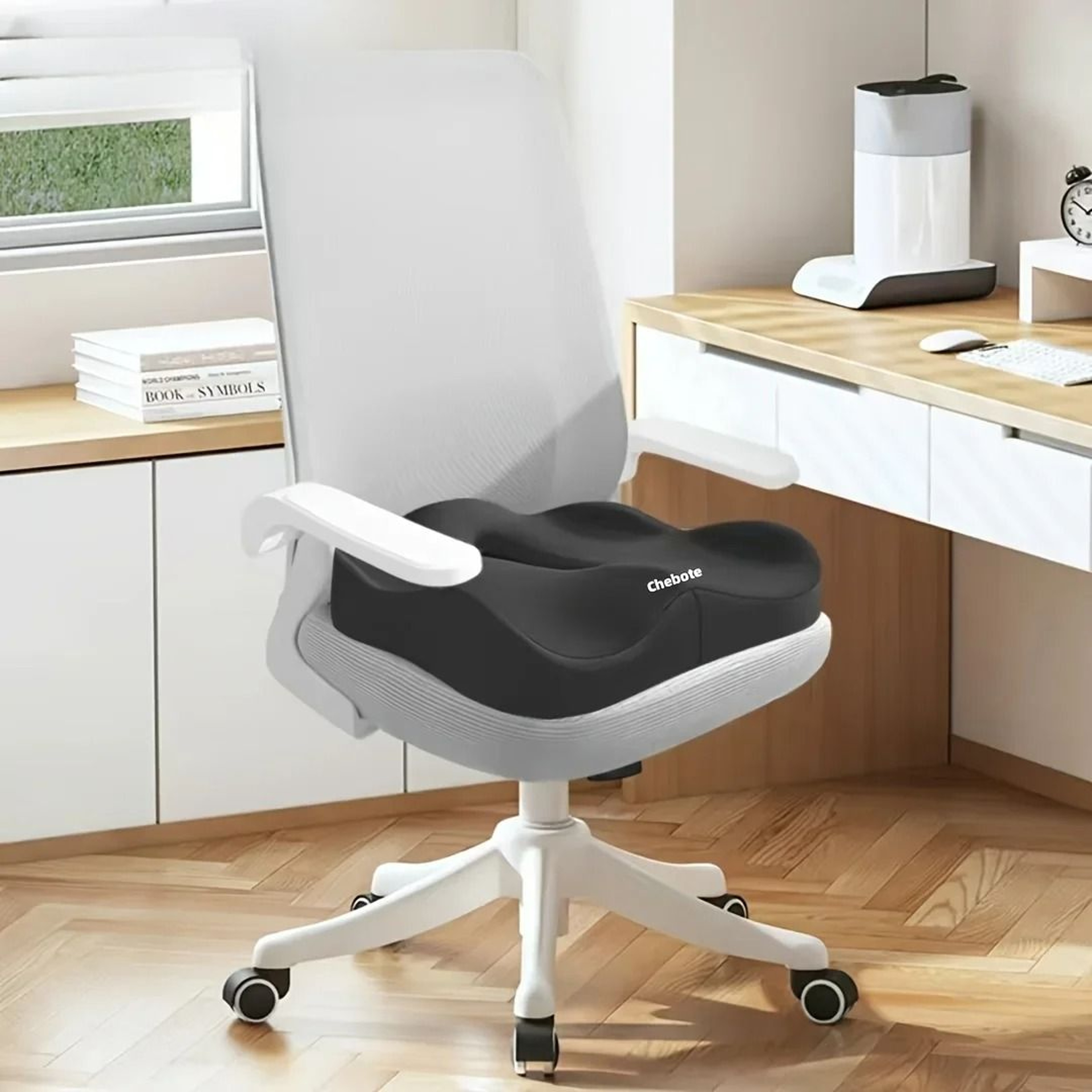 3D Ergonomic Memory Foam Seat Cushion  Essential Comfort For Office  Car 7