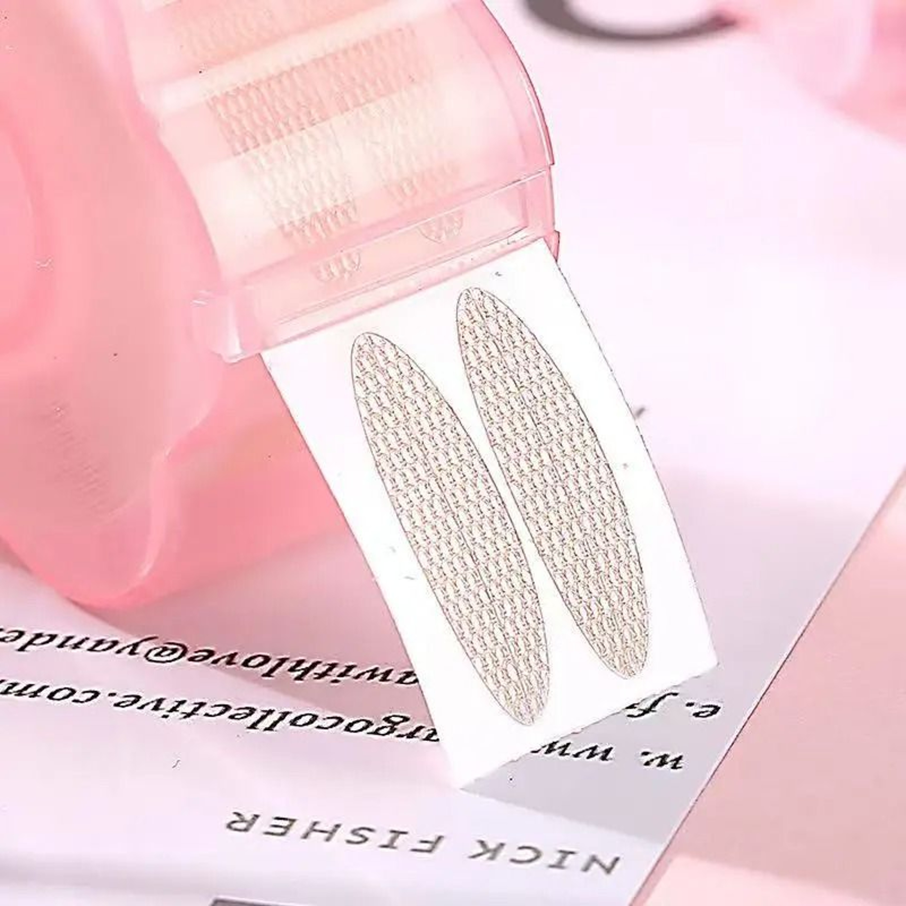 360pcs Invisible Mesh Eyelid Tape  WaterActivated Lace Beauty Tool For Big Eyes 6