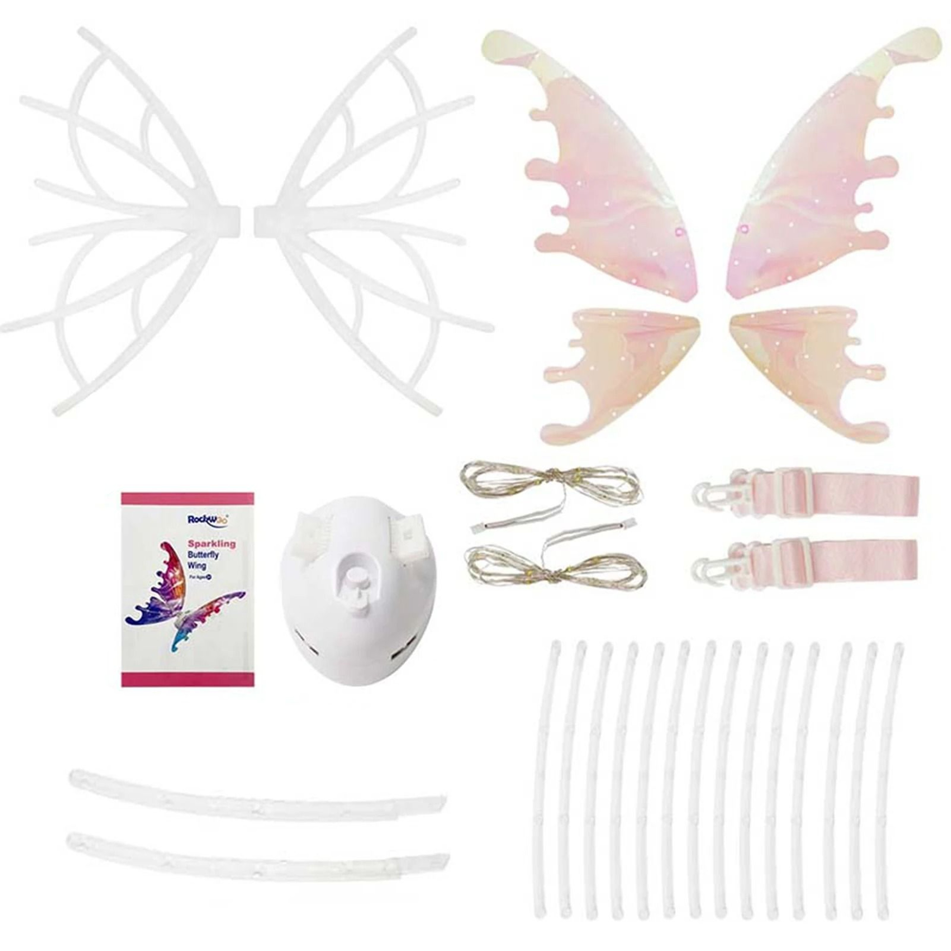 Magic Electric Elf Wings  LED Butterfly Costume For Kids  Pets 4